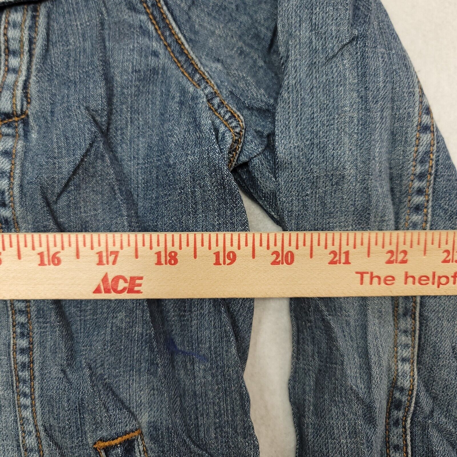 Old Navy Old Navy Casual Button Denim Jean Jacket Womens Size M Blue Size M / US 6-8 / IT 42-44 - 6 Thumbnail