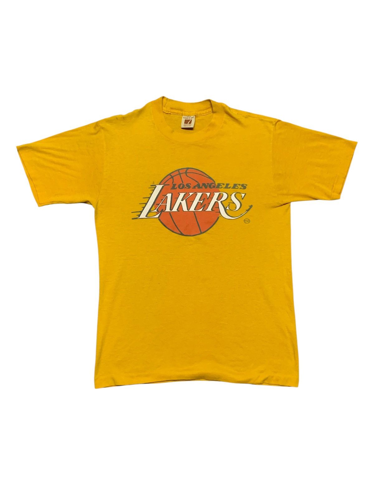 Vintage 🏀 VINTAGE 70‘s 80s LAKERS LOS ANGELES 🏀 Size US M / EU 48-50 / 2 - 1 Thumbnail