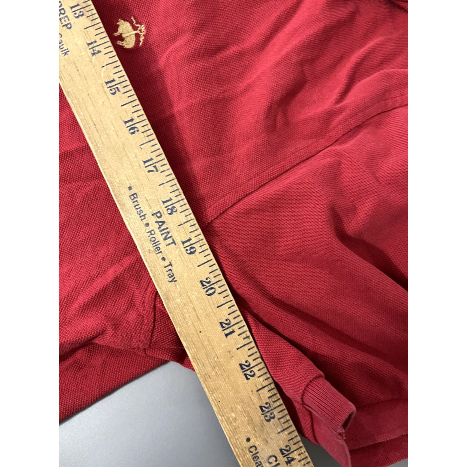 Brooks Brothers Brooks Brothers Polo Shirt Original Fit Adult Large Red Cotton Logo Mens Size US L / EU 52-54 / 3 - 5 Thumbnail