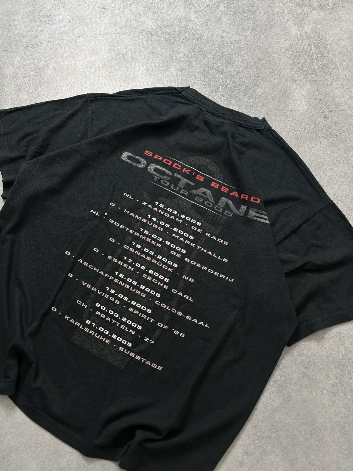 Band Tees Spook’s beard Octane Tour 2005 black shirts Size US XL / EU 56 / 4 - 4 Thumbnail