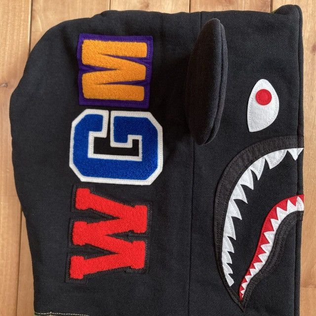 Bape BAPE × Medicom Toy BE@R Shark Full Zip Hoodie ABC CAMO APE Size US XL / EU 56 / 4 - 3 Thumbnail