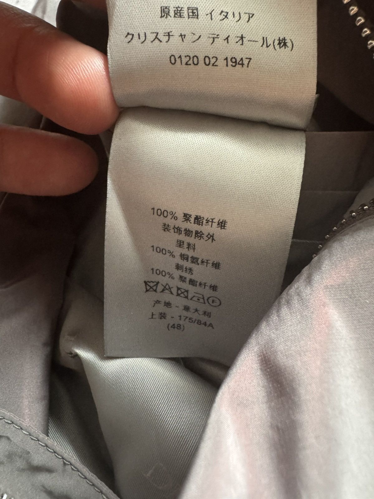 Dior DIOR jacket SEE/STUDY REAL TAPE MEASUREMENTS IN PHOTOS Size US M / EU 48-50 / 2 - 18 Thumbnail