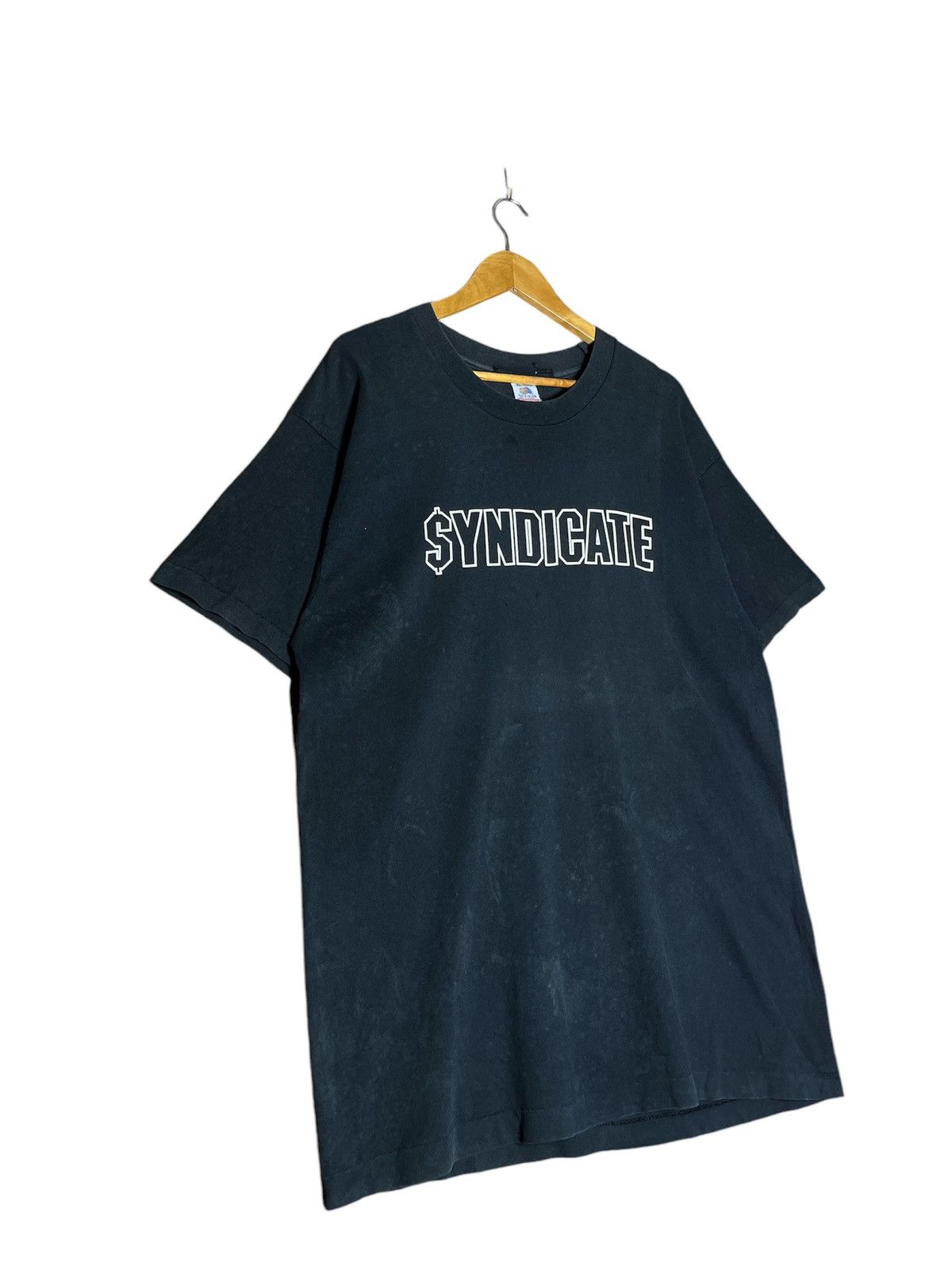 Fruit Of The Loom × Vintage Vintage $yndicate Oversized Tee Size US XL / EU 56 / 4 - 2 Thumbnail