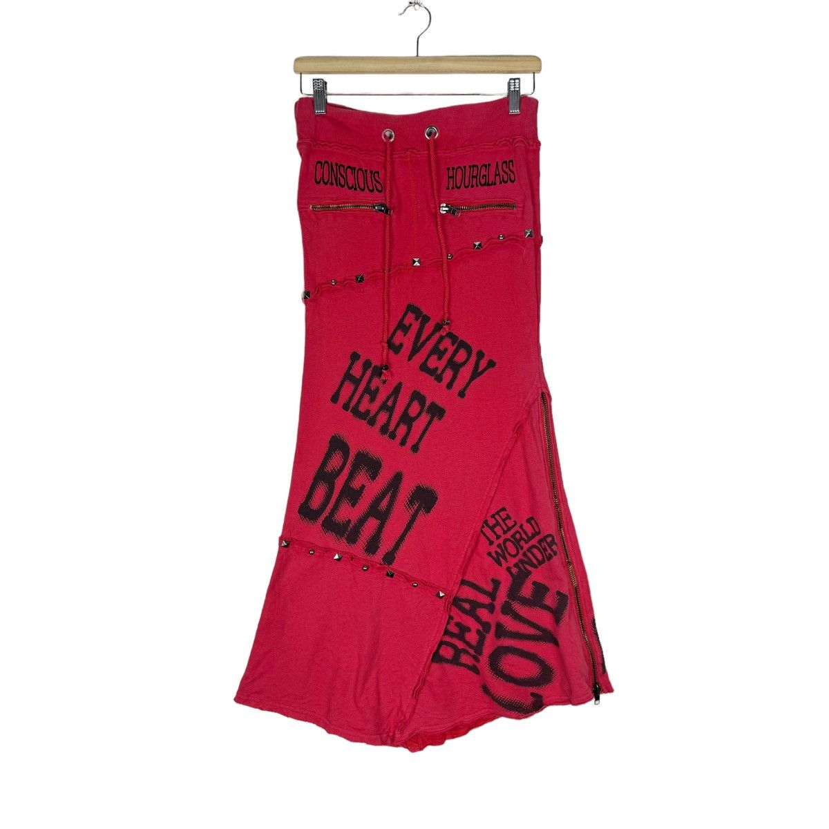 Japanese Brand ☀️EVERY HEART BEAT GOTHIC PUNK MAXI SKIRTS Size 26" / US 2 / IT 38 - 2 Thumbnail