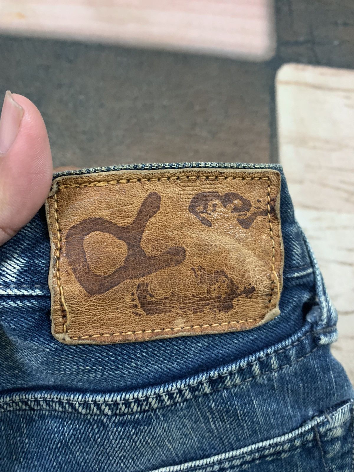 45rpm × Japanese Brand 🇯🇵RUSTY FADED selvedge ‘R’ by 45rpm vintage jeans Size US 30 / EU 46 - 15 Thumbnail