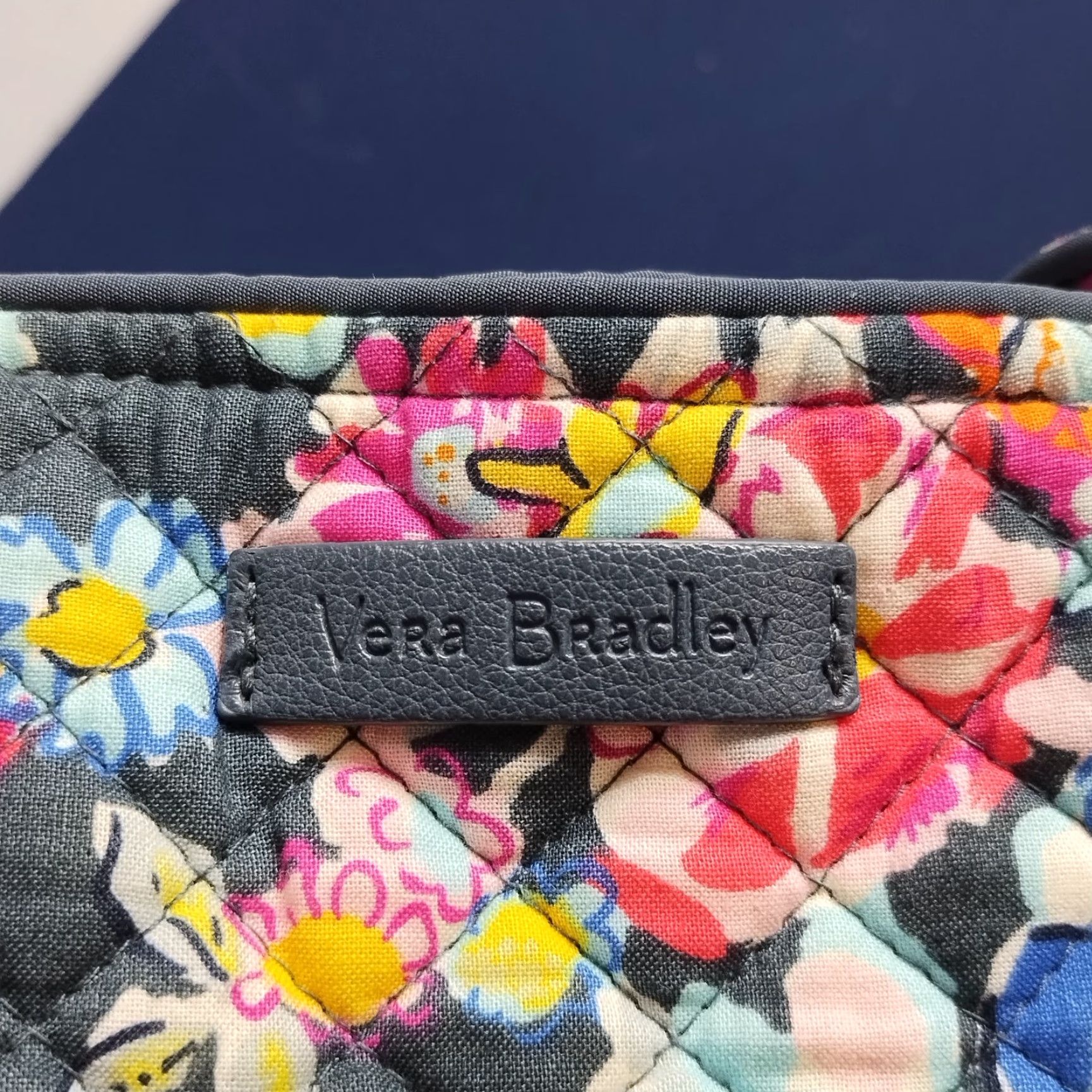 Vera Bradley Vera Bradley Tote Bag Womens Multicolor Pretty Posies Floral Quilted Double Handles Size ONE SIZE - 6 Thumbnail