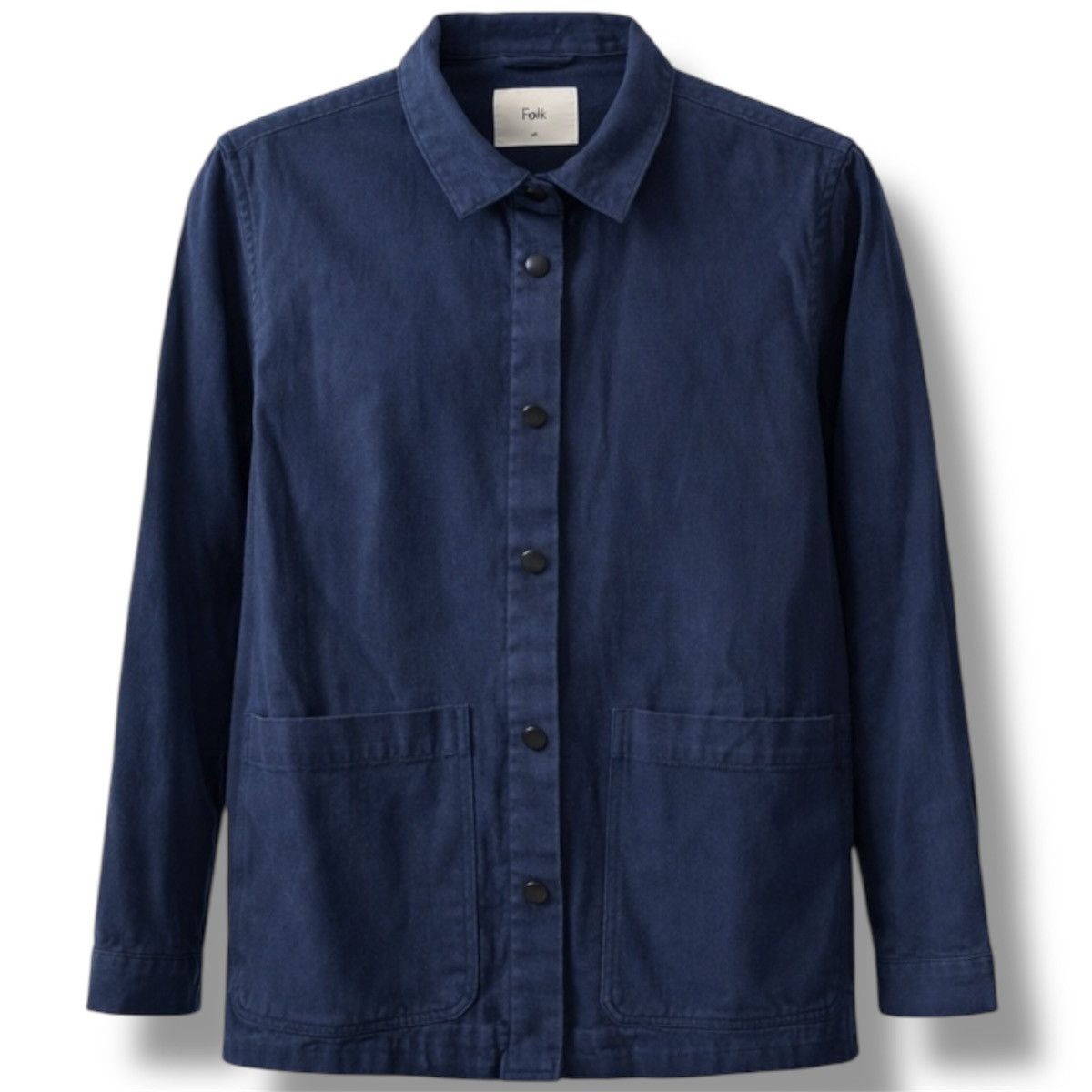 Folk FOLK DESIGN LINE COTTON NAVY BUTTON SHIRT SIZE S Size US S / EU 44-46 / 1 - 1 Thumbnail