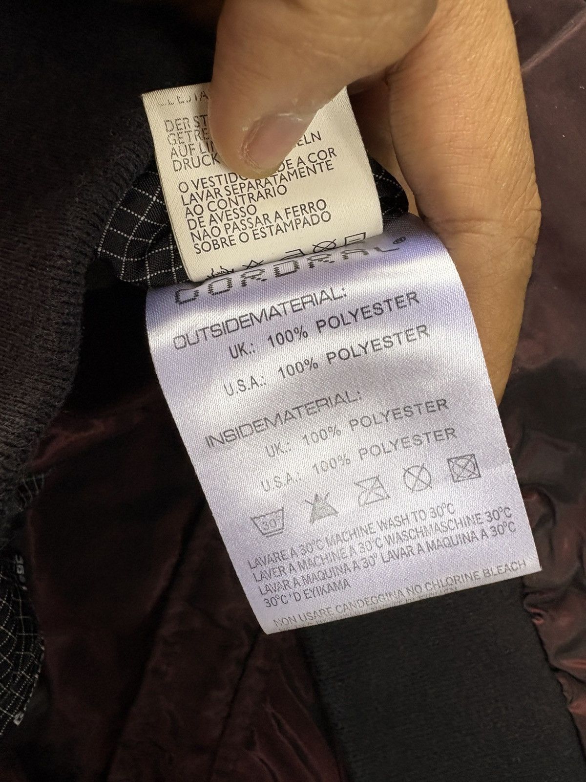 Le Grande Bleu (L.G.B.) Vintage Gordral Maroon Velvet Jacket Shiny Size US M / EU 48-50 / 2 - 16 Thumbnail