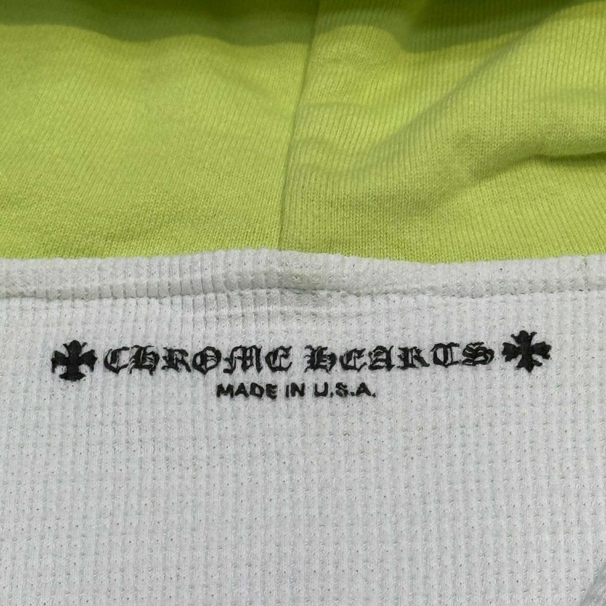 Chrome Hearts Chrome Hearts matty boy link zip hoodie lime green Size US S / EU 44-46 / 1 - 9 Thumbnail