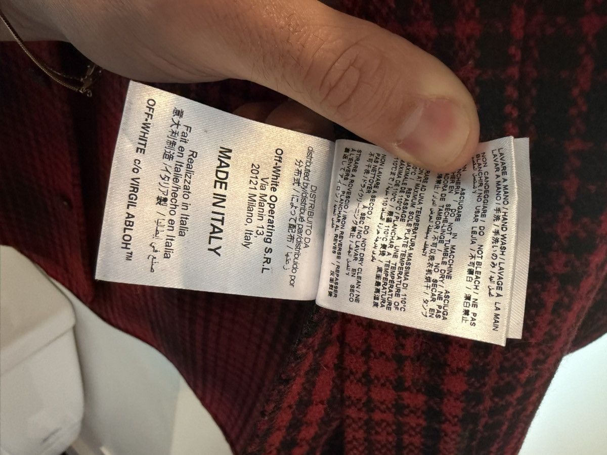 Off-White Off White Flannel Size US XXS / EU 40 - 5 Thumbnail