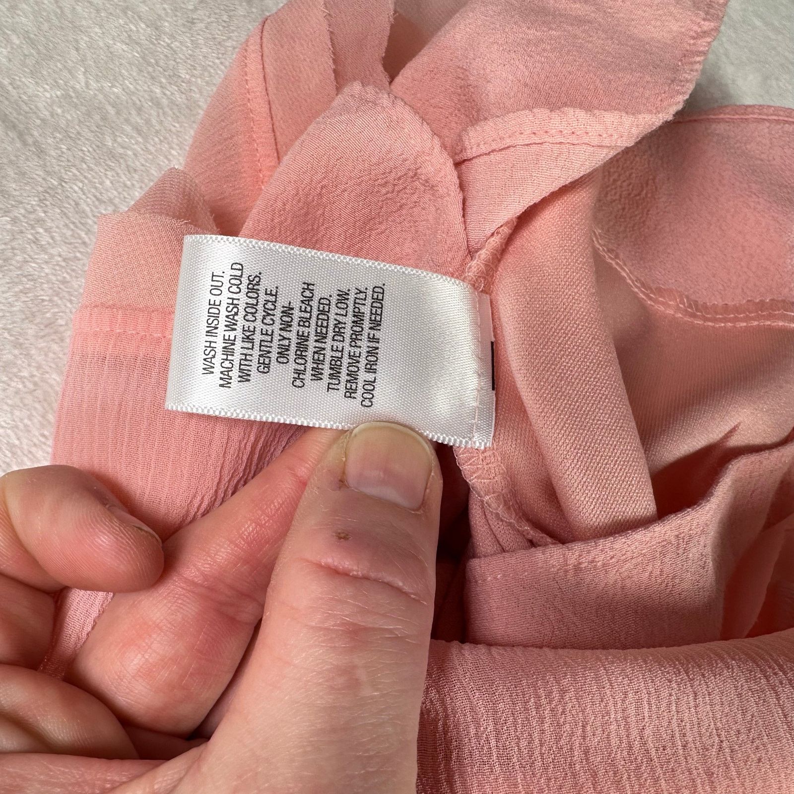 Vera Wang PRINCESS VERA Pink Lace Soft Dress Coquette Romantic Ballet Size S / US 4 / IT 40 - 17 Thumbnail