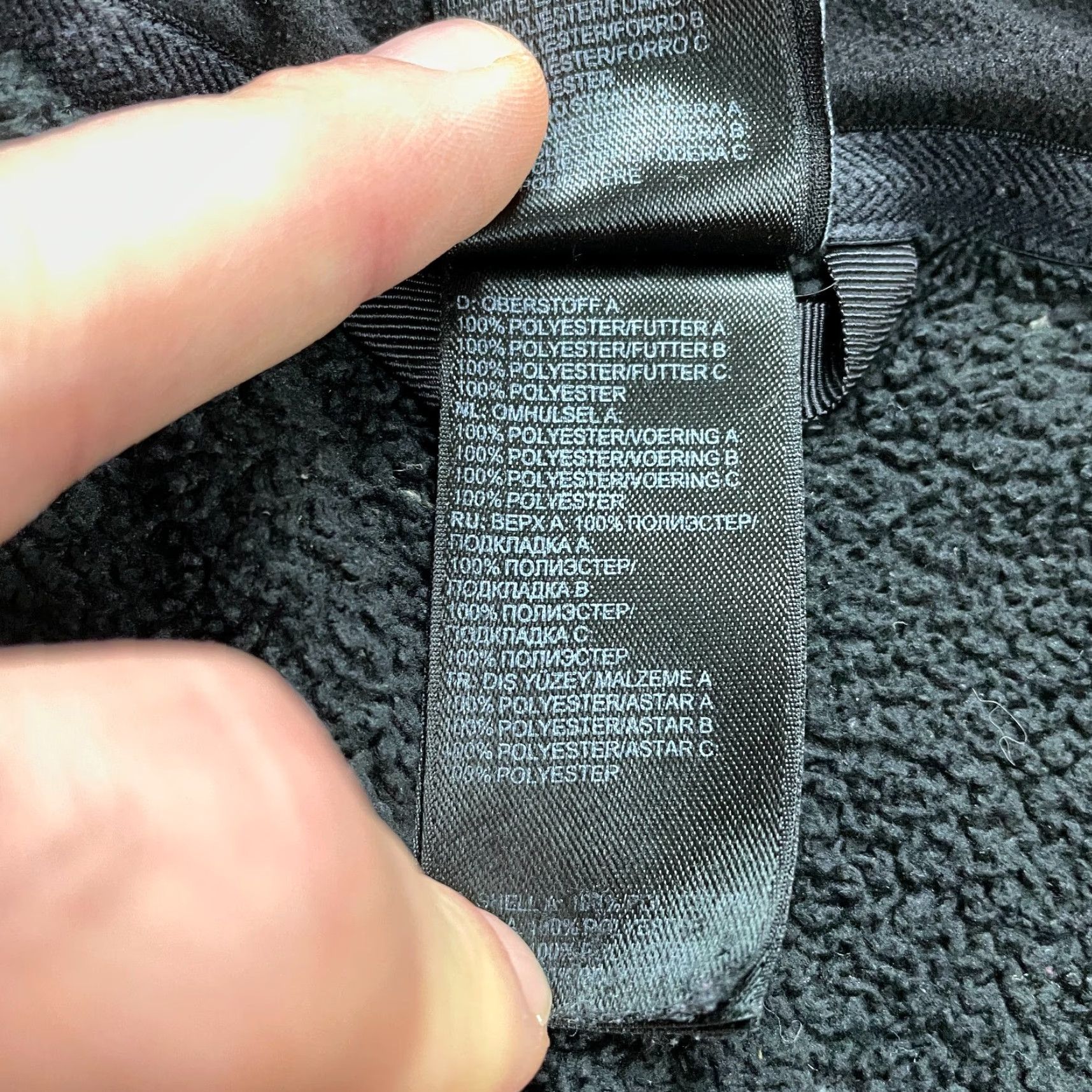 The North Face The North Face Osito Fleece Jacket Women S Black Full Zip Pocket Hiking Size S / US 4 / IT 40 - 6 Thumbnail