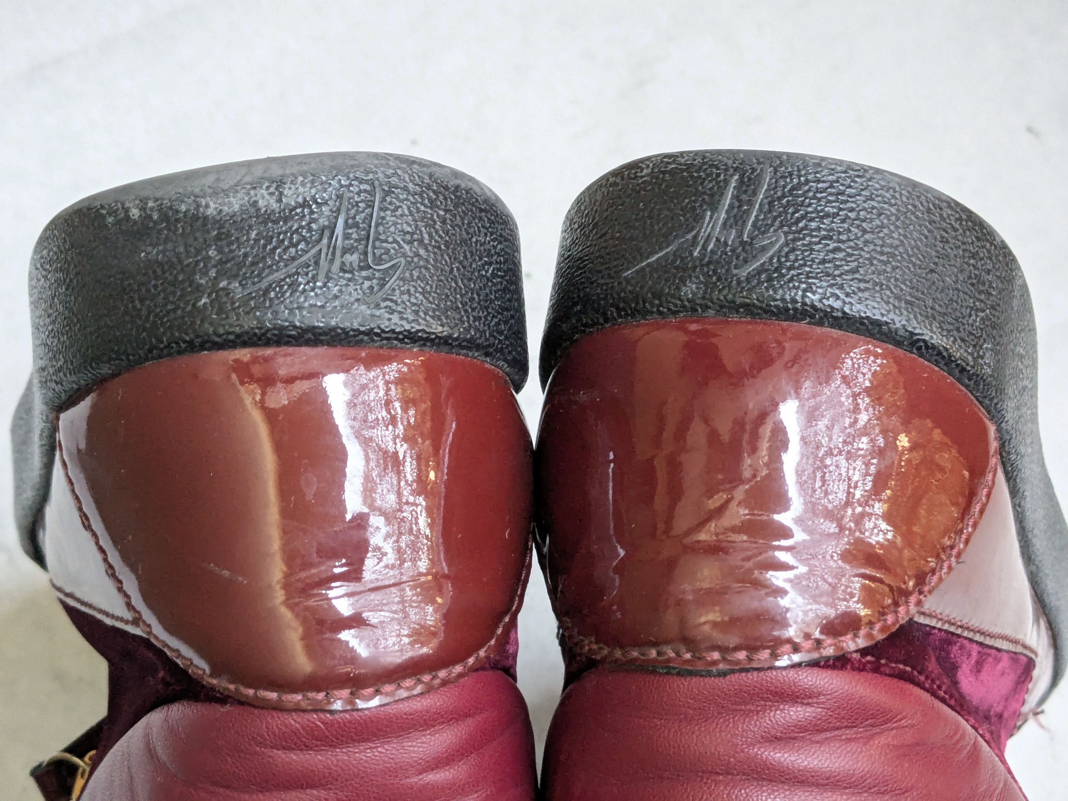 Giuseppe Zanotti Giuseppe Zanotti Sneakers 11 44 Burgundy Velvet High Gold Size US 11 / EU 44 - 15 Thumbnail