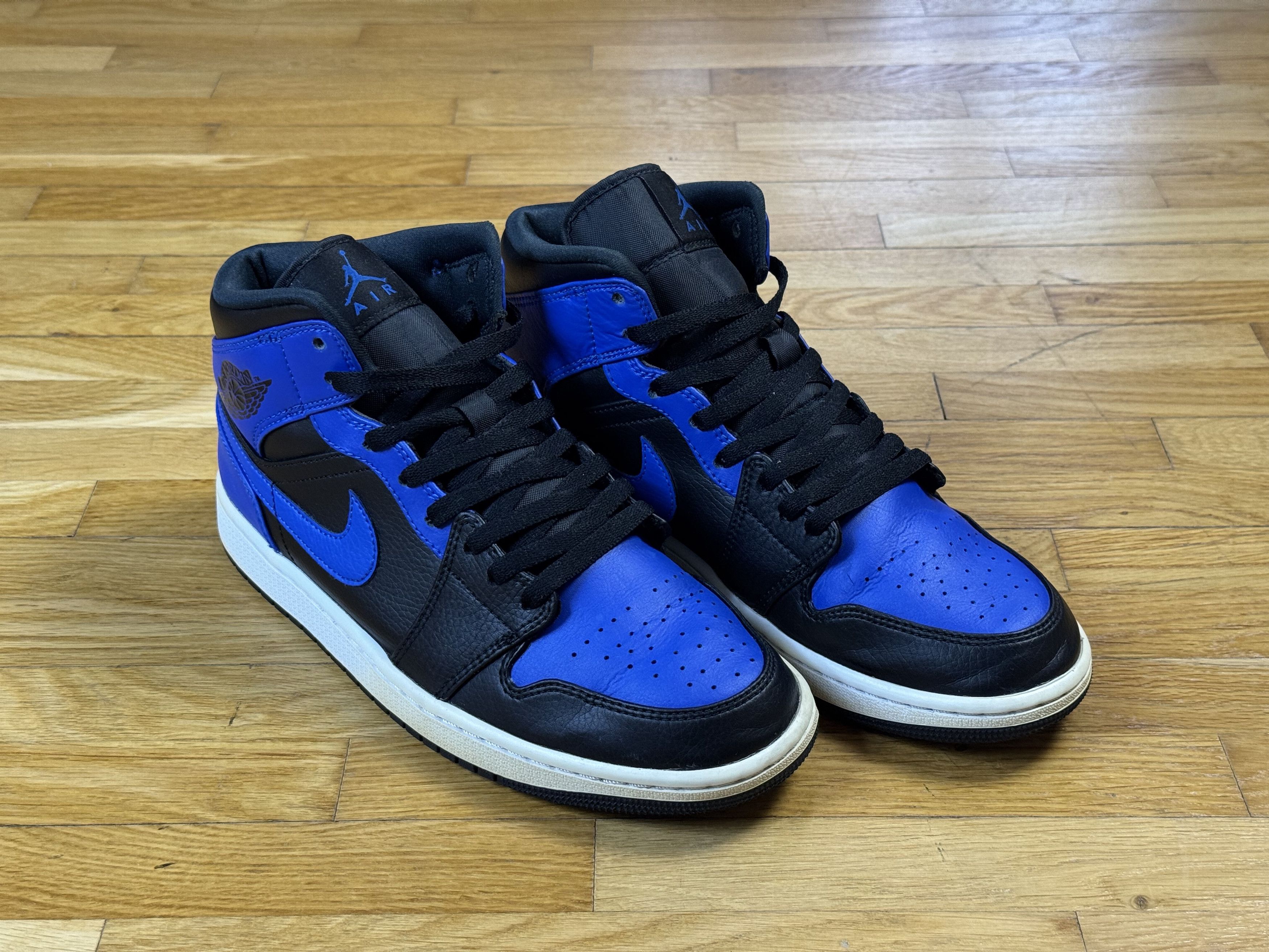 Nike Shoes NIKE AIR JORDAN 1 Mid Hyper Royal Size US 9 / EU 42 - 7 Thumbnail
