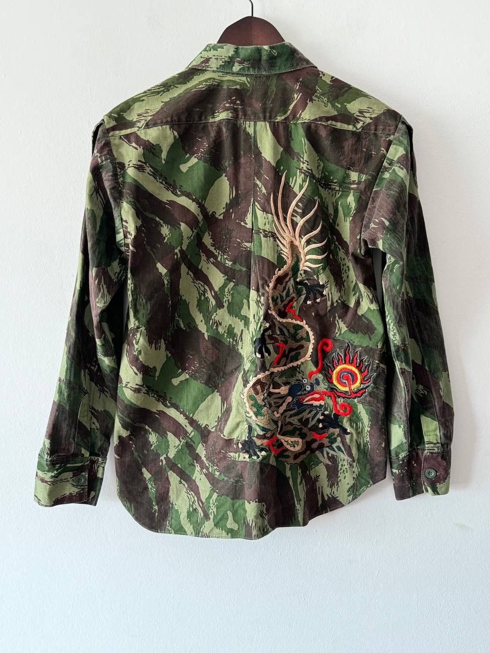 Maharishi 🔥🔥 Maharishi Camo Embroidered Shirt Size US XS / EU 42 / 0 - 1 Thumbnail