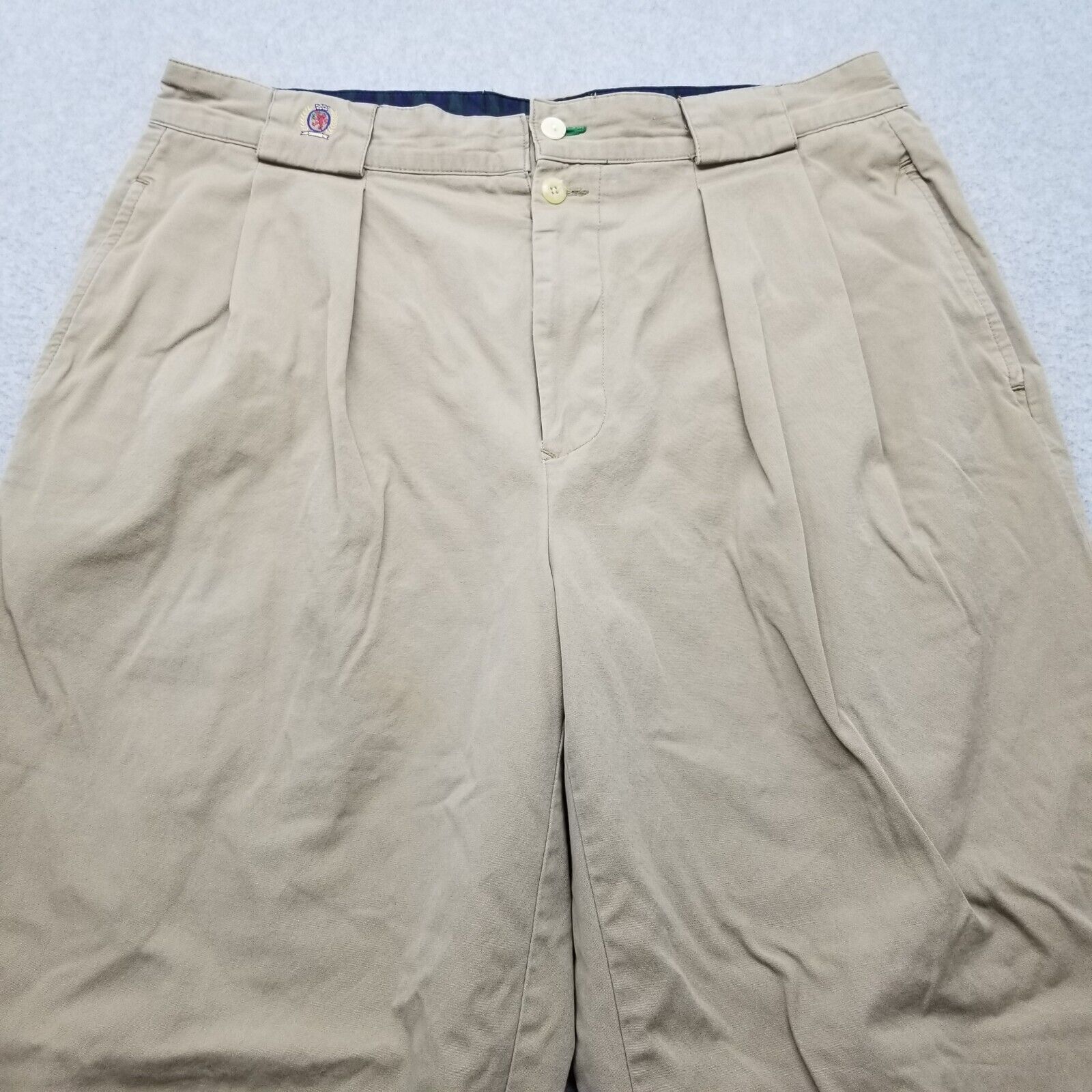Tommy Hilfiger Tommy Hilfiger Pants Mens 36x30 Tan Ivory Pockets Cotton Size US 36 / EU 52 - 4 Thumbnail