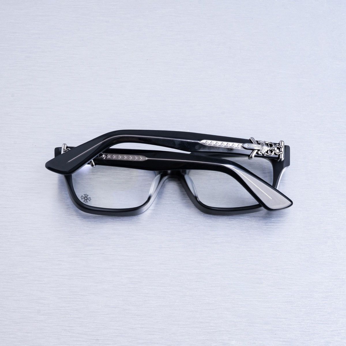 Chrome Hearts CHROME HEARTS VAGILLIONAIRE I MATTE BLACK GLASSES Size ONE SIZE - 8 Thumbnail
