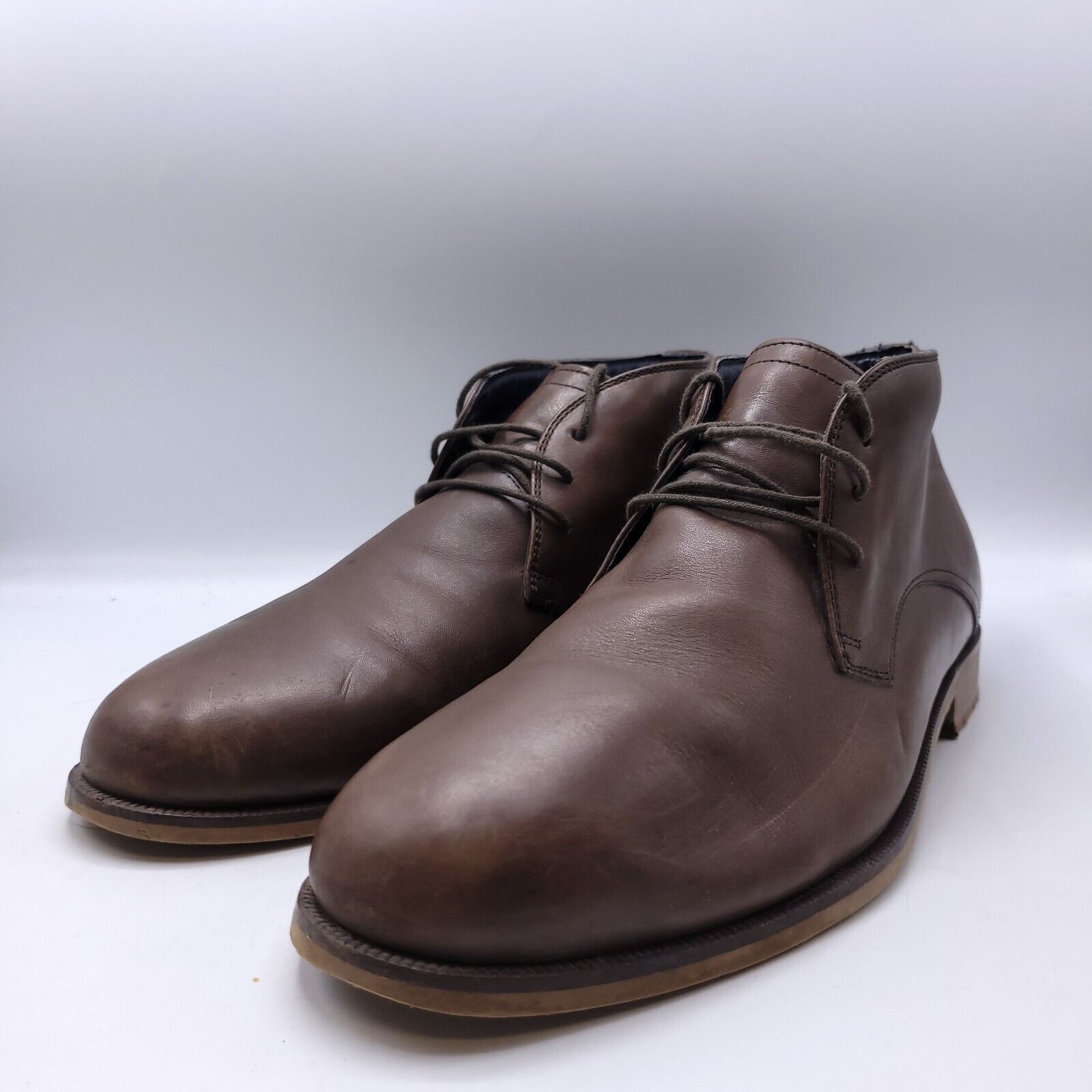 Cole Haan Cole Haan Carter Leather Oxford Shoe Mens Size 12 C10895 Size US 12 / EU 45 - 1 Thumbnail