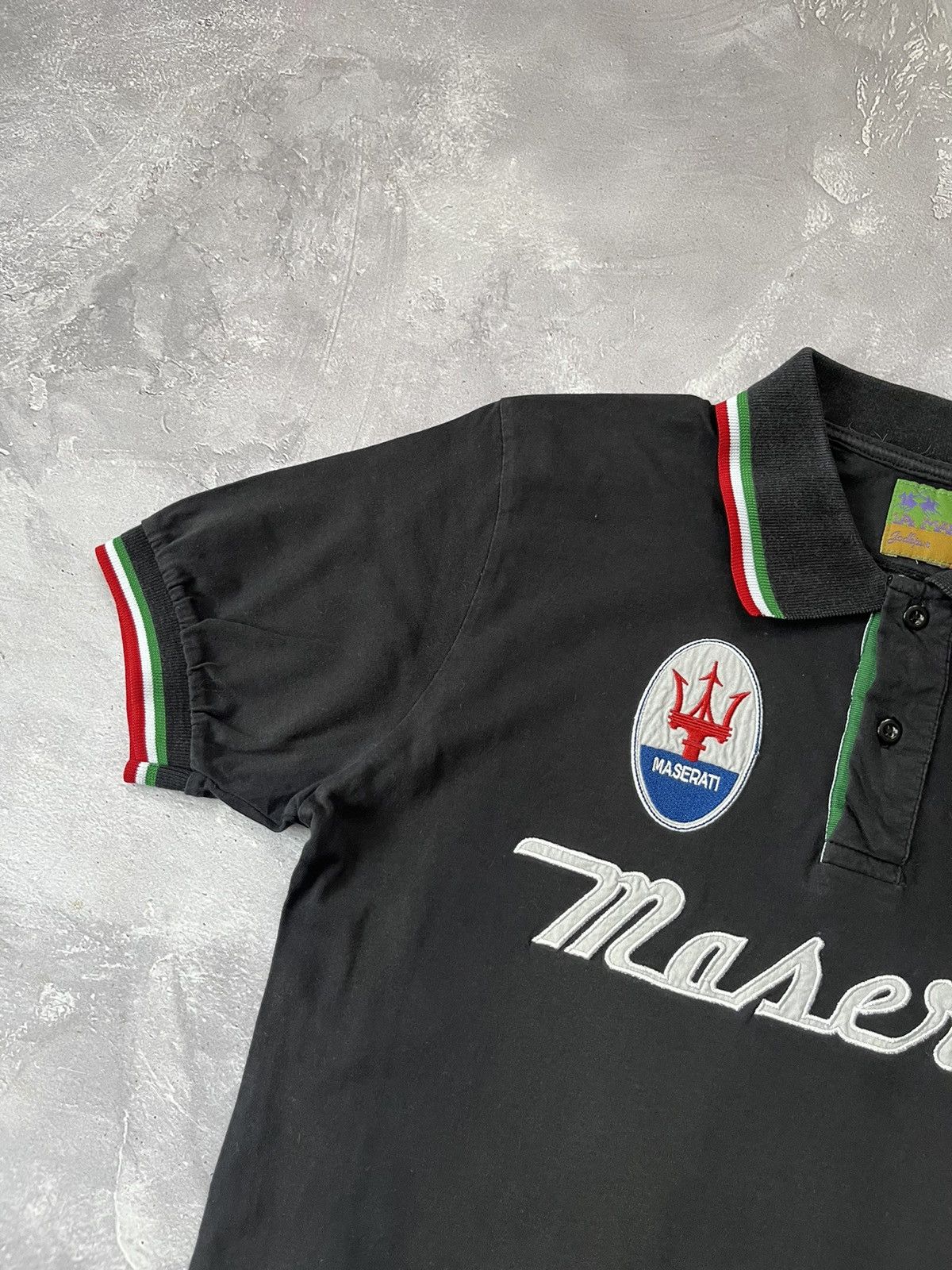 La Martina Vintage La Martina Maserati big logo rugby shirt Size US S / EU 44-46 / 1 - 2 Thumbnail