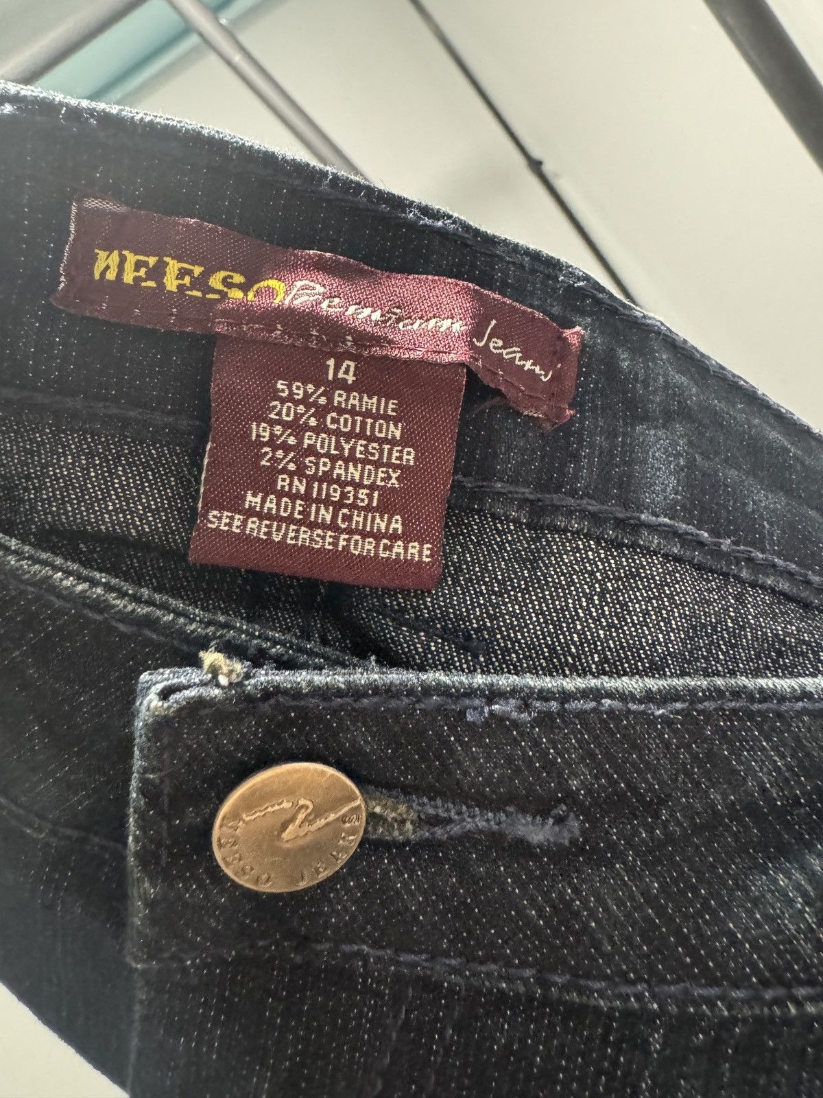 Other Vintage Neeso Premium Jeans deep indigo wash Size 36" / US 14 / IT 50 - 6 Thumbnail
