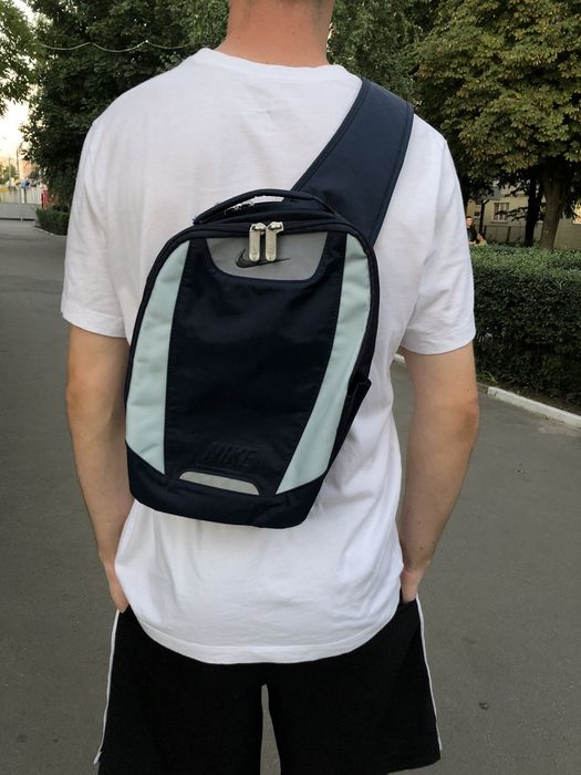 00s NIKE reflective backpack Y2K