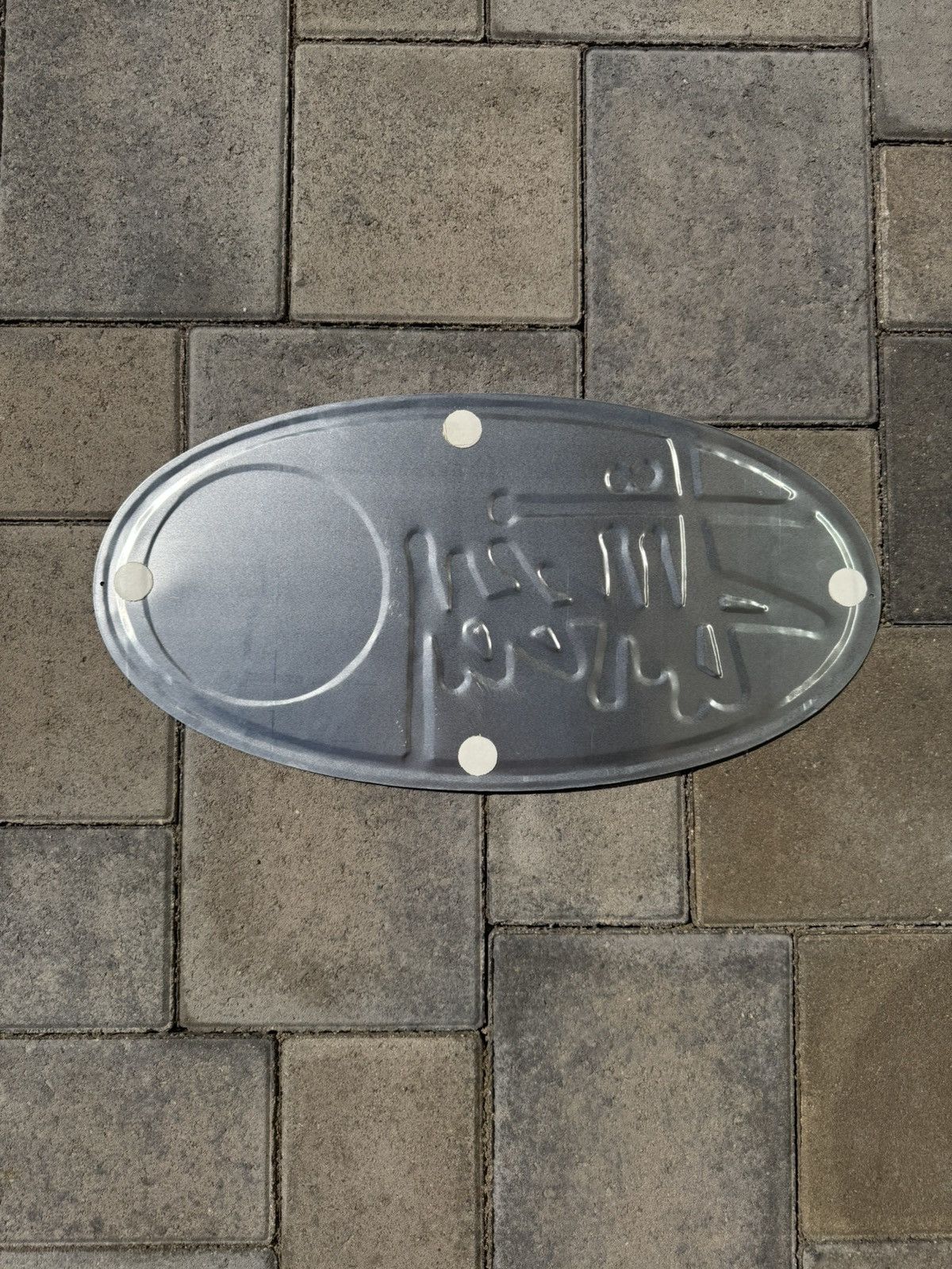 Stussy Vintage Stüssy Oval Dealer Sign (Late ’80s / Early ’90s) Size ONE SIZE - 2 Thumbnail