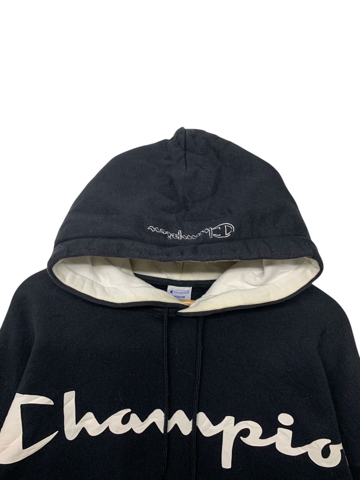 Champion Rare Vintage 90's Champion SpellOut Sweatshirt Hoodie Size US M / EU 48-50 / 2 - 4 Thumbnail