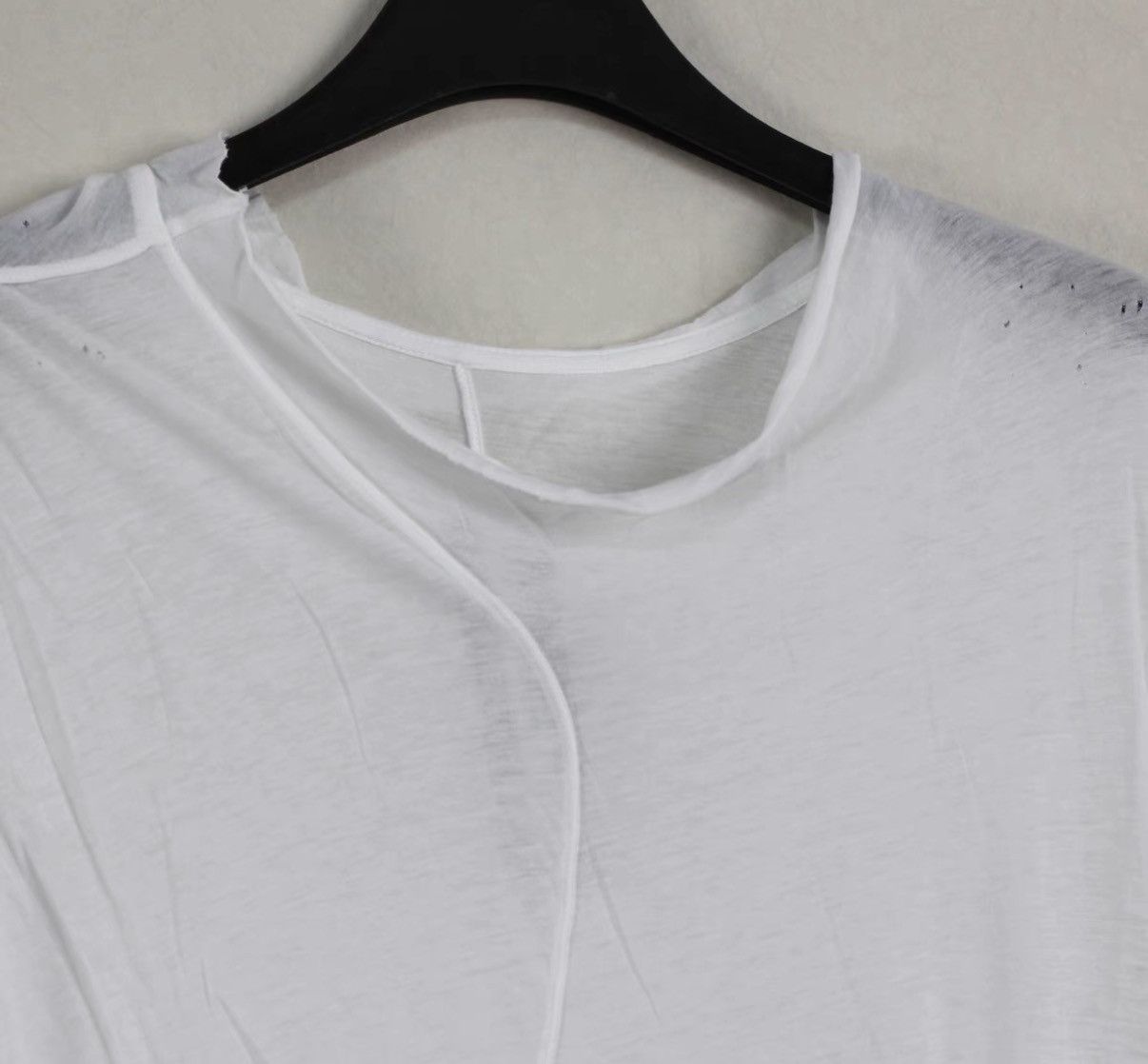 Rick Owens Rick Owens DRKSHDW White Oversized Short Sleeve T-Shirt Size US S / EU 44-46 / 1 - 2 Thumbnail