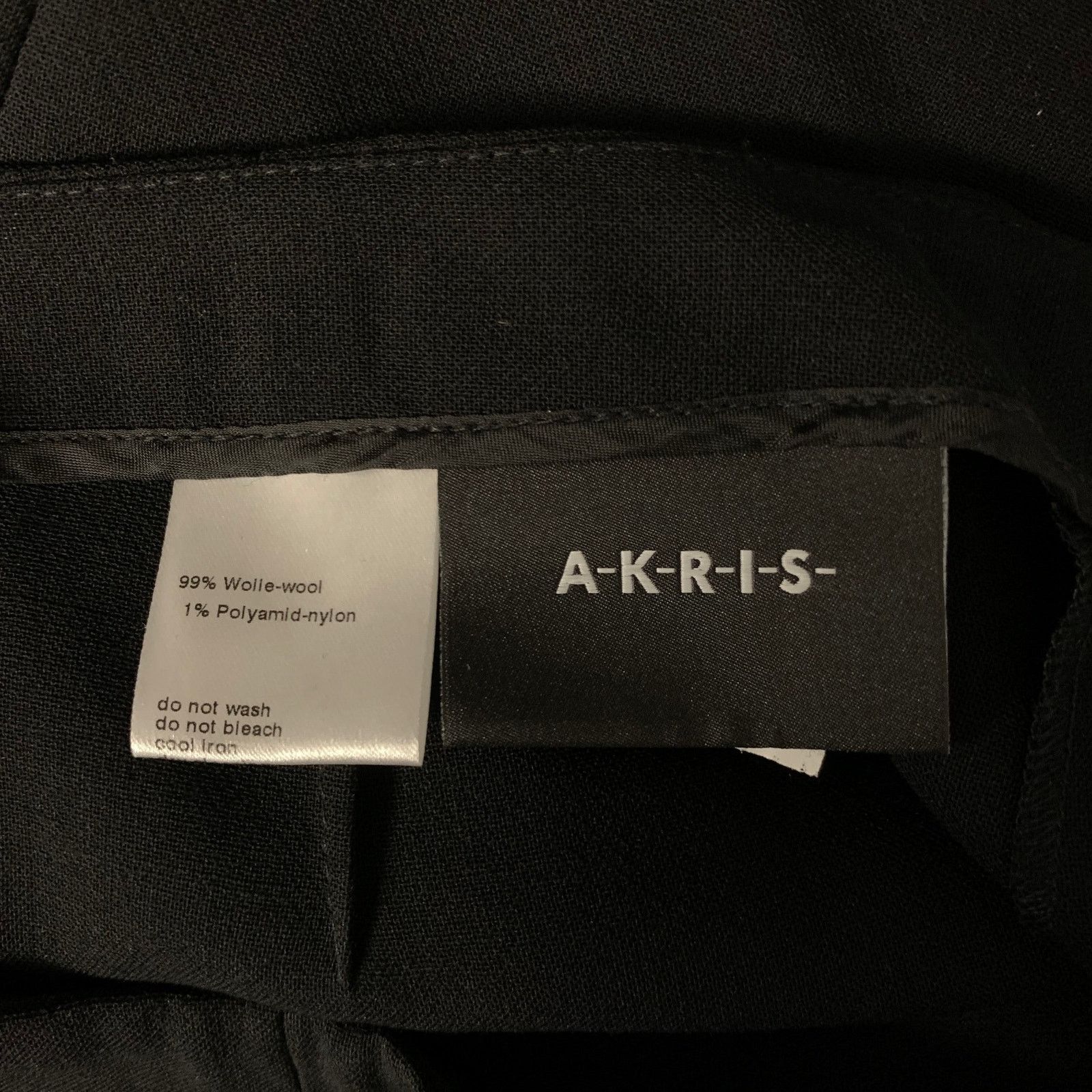 Akris AKRIS Size 10 Black Wool Polyamide Pants Size US 32 / EU 48 - 4 Thumbnail