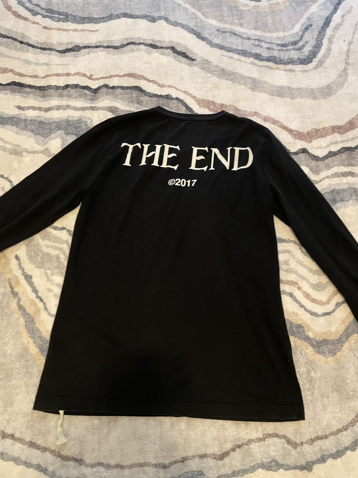 Off-White Off-White Black Tour 1993 (Long Sleeve) Size US M / EU 48-50 / 2 - 2 Thumbnail