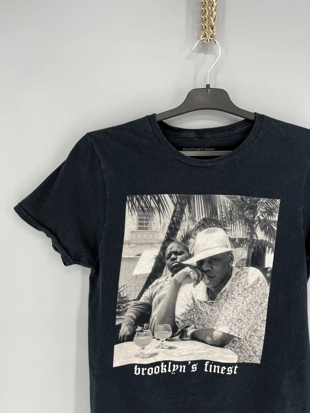 Band Tees × Vintage Vintage Jay-Z Notorious Big B.I.G Biggie Reasonable Doubt Size US S / EU 44-46 / 1 - 4 Thumbnail