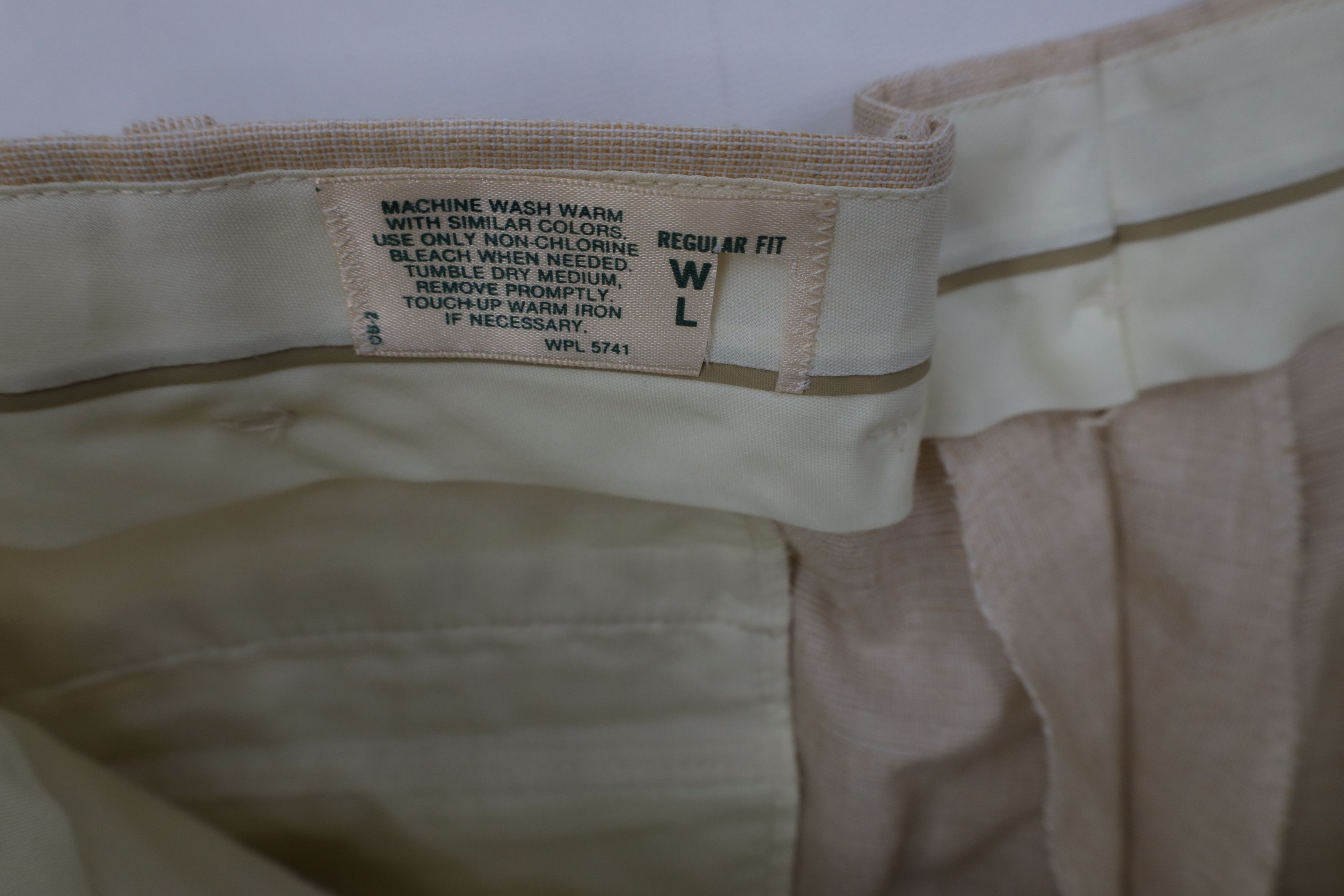 Vintage Vintage 70s Streetwear Knit Flared Wide Leg Chino Pants USA Size US 34 / EU 50 - 8 Thumbnail