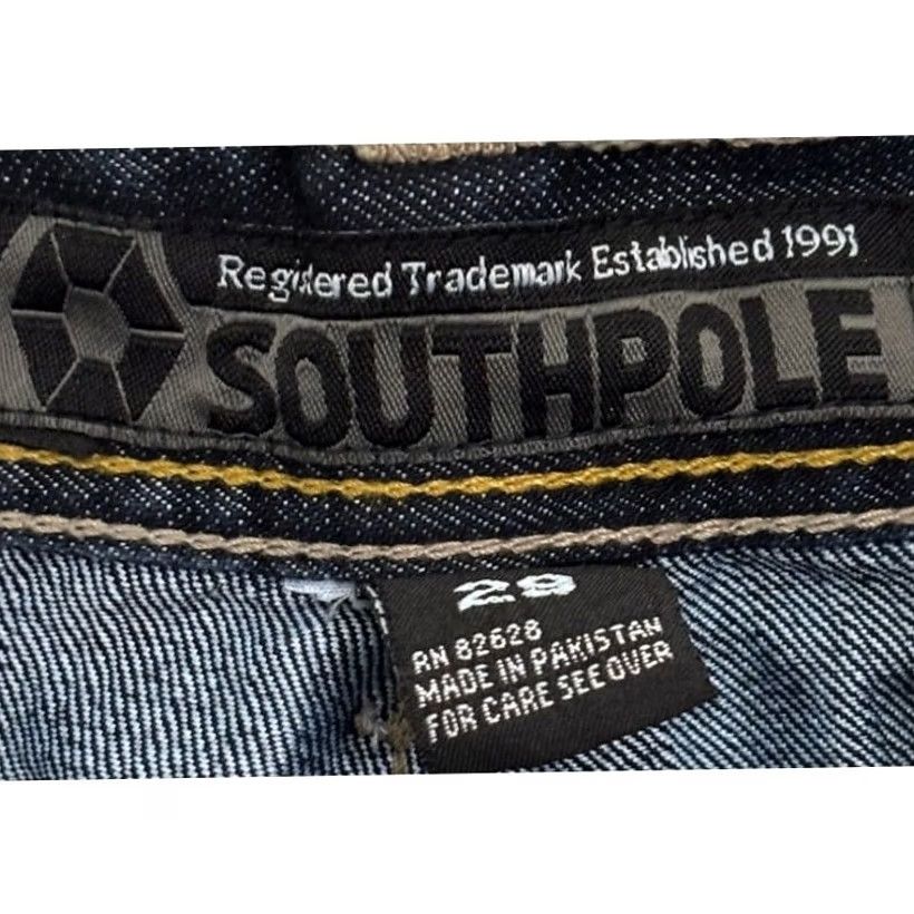 Southpole Southpole Jeans Mens 29 Blue Denim Solid Regular Men Size Size US 29 - 8 Thumbnail