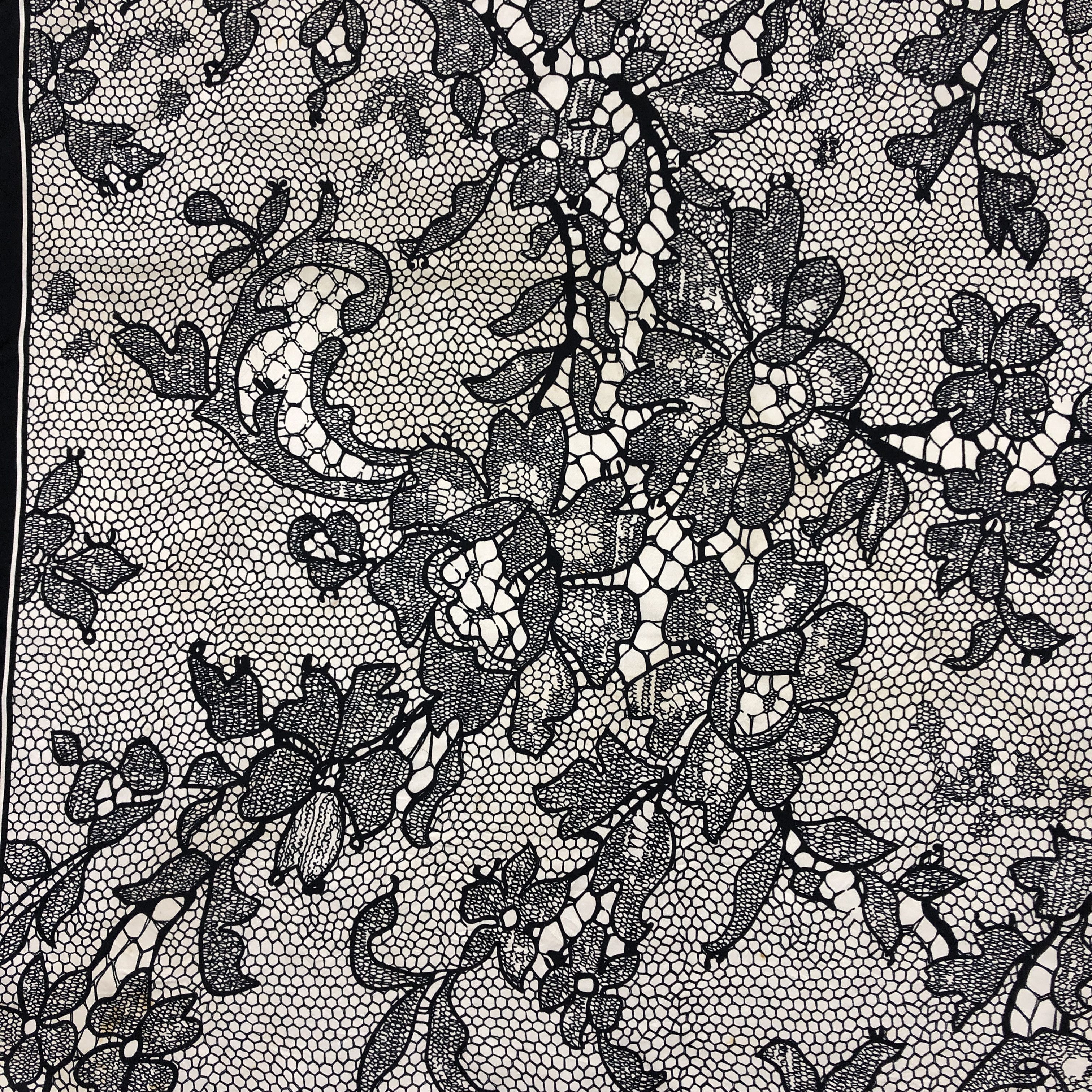 Other × Vintage Vintage Gloria Mode SILK Scarf Twill Stole Wraps Scarves Size ONE SIZE - 9 Thumbnail