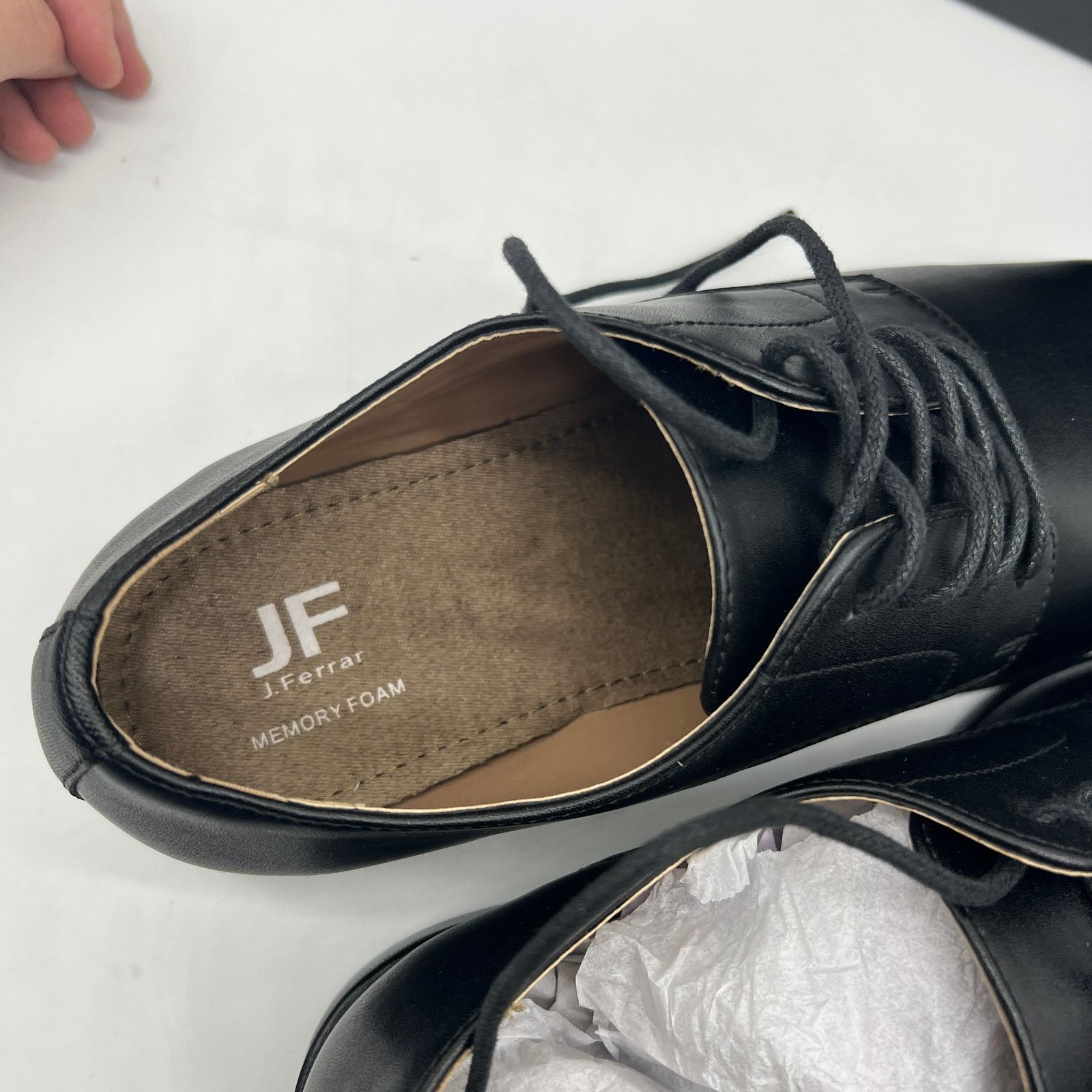 Other J. Ferrar Blackmon Men's Dress Shoes Oxford Shoes Black Size US 9.5 / EU 42-43 - 9 Thumbnail