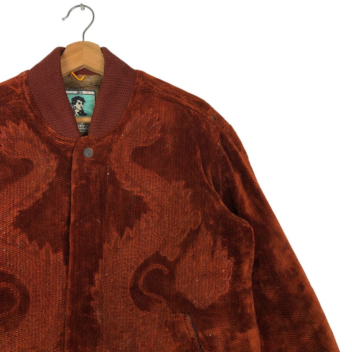 Toyo Enterprises 🔥80’s VTG BOMBER JACKET MINK FUR LINING HON JIN OPTI ZIPPER Size US M / EU 48-50 / 2 - 8 Thumbnail