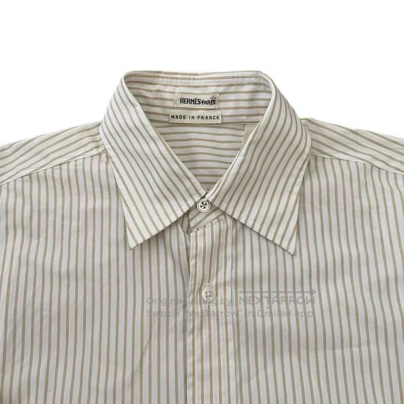 Hermes Hermes Striped shirt Size XS / US 0-2 / IT 36-38 - 1 Thumbnail