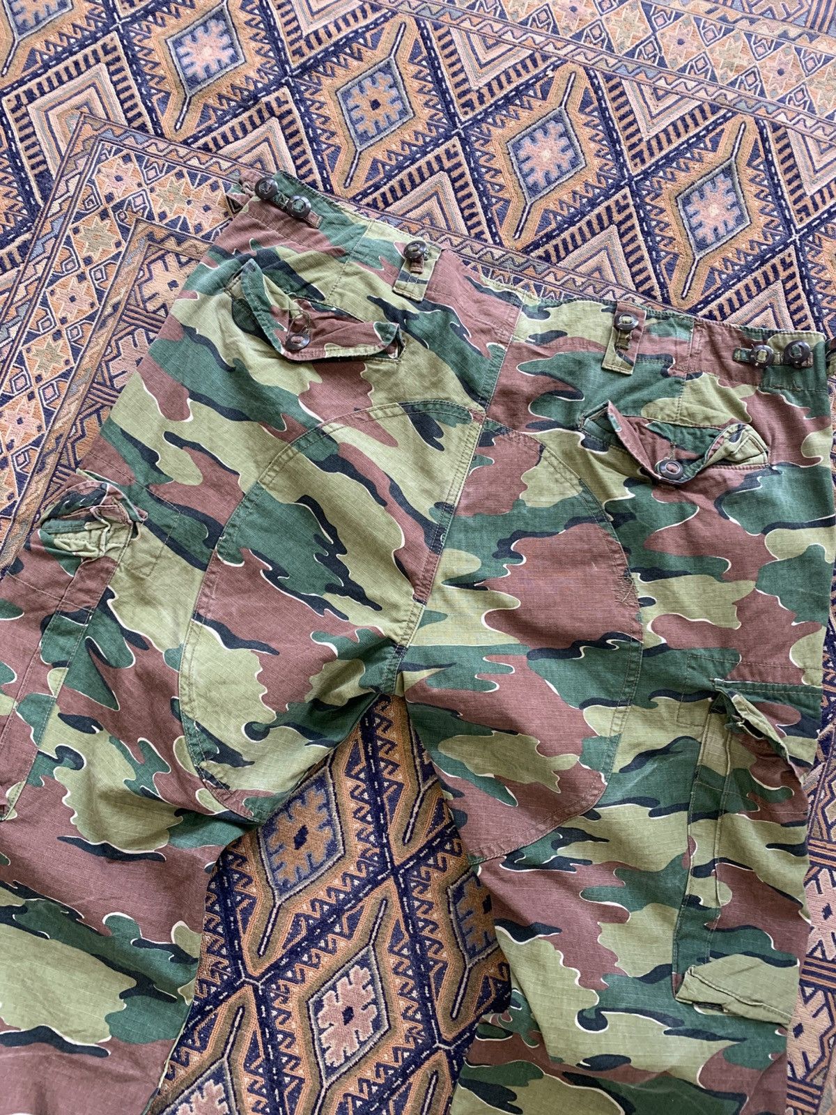 Polo Ralph Lauren Polo Ralph Lauren Camo Trousers Size US 38 / EU 54 - 6 Thumbnail