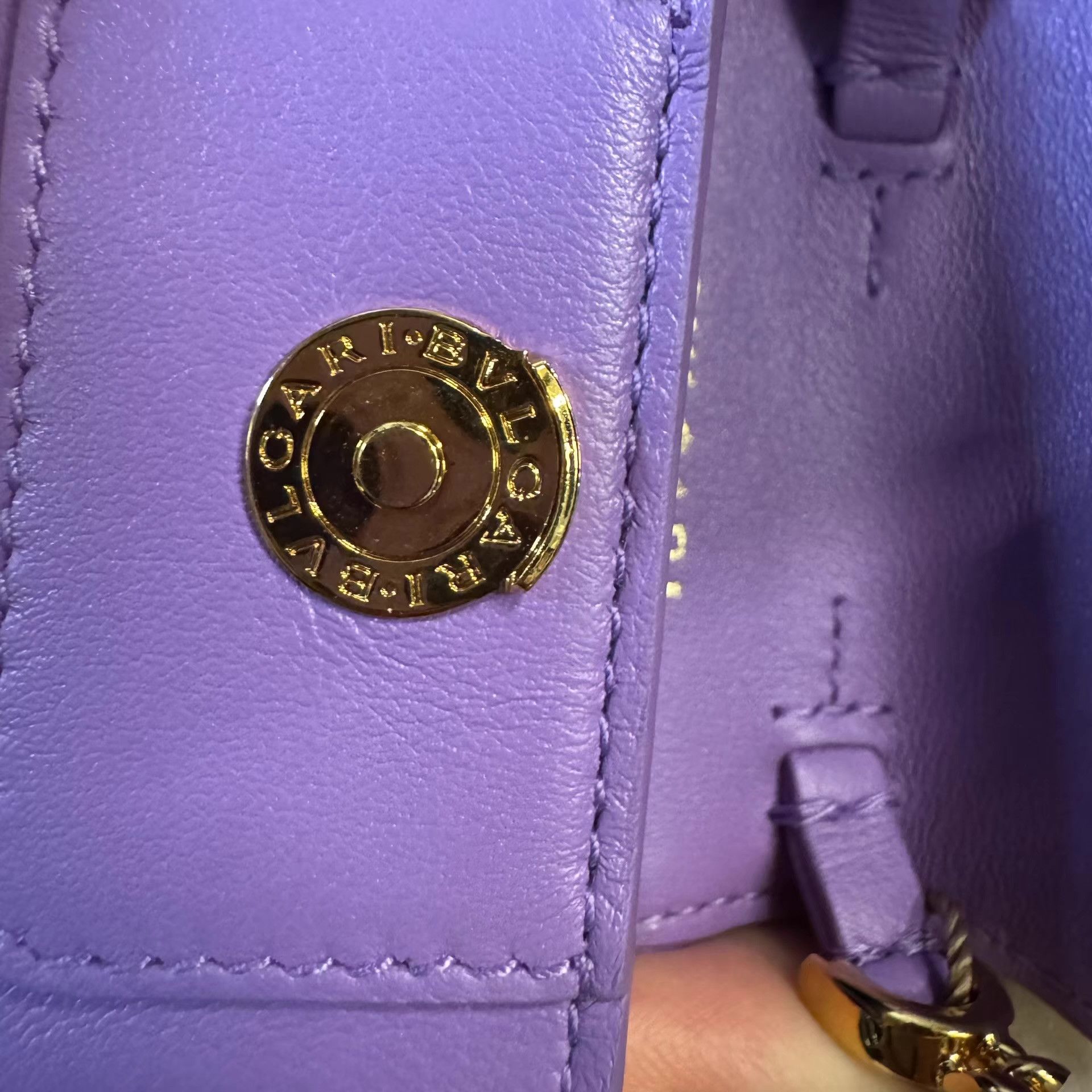 Bvlgari BVLGARI Purple Mini Crossbody Bag Q10 Size ONE SIZE - 5 Thumbnail
