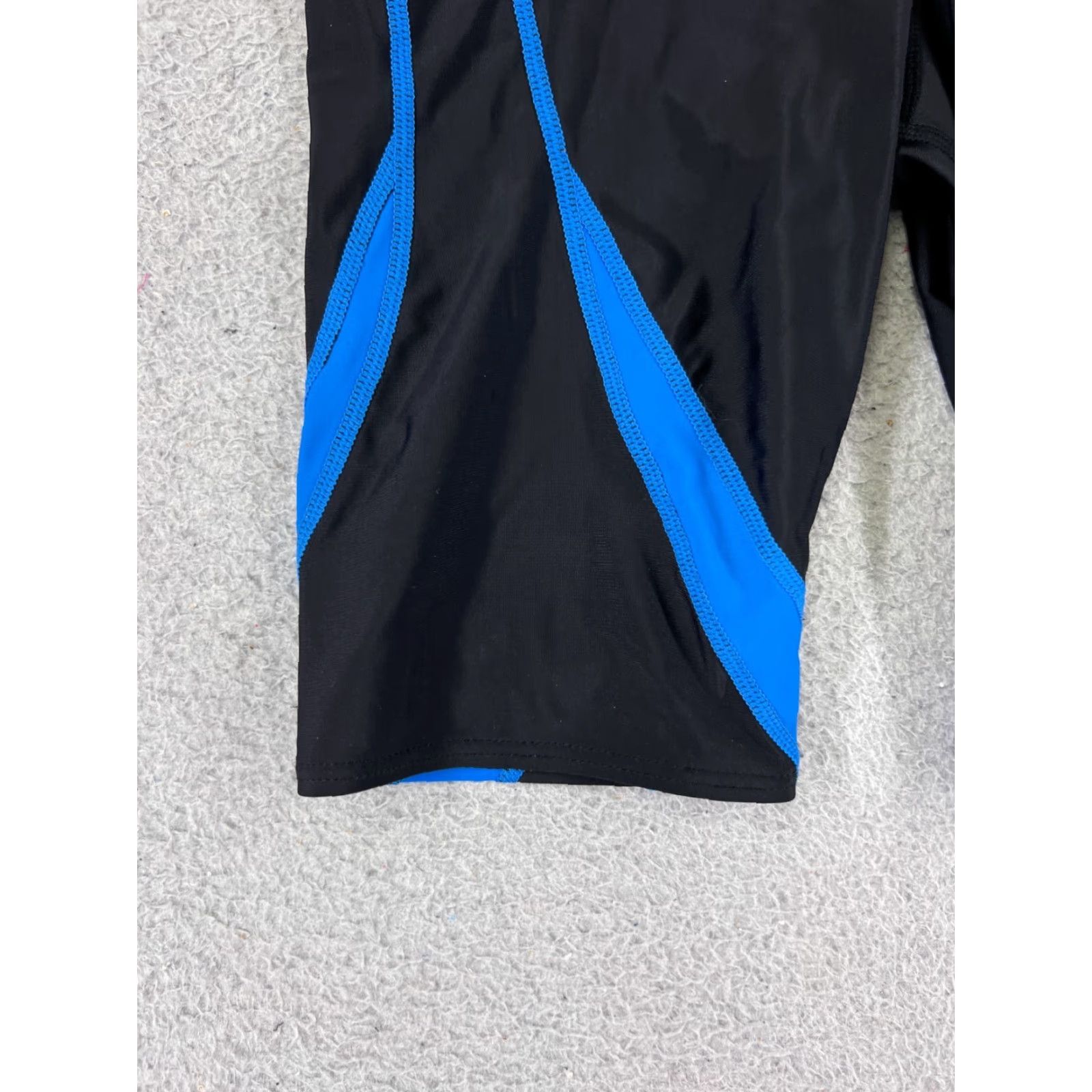Vintage TYR Bottom Jammer 30 Adult Men Blue Black Polyester Spandex Compression Size US 30 / EU 46 - 3 Thumbnail