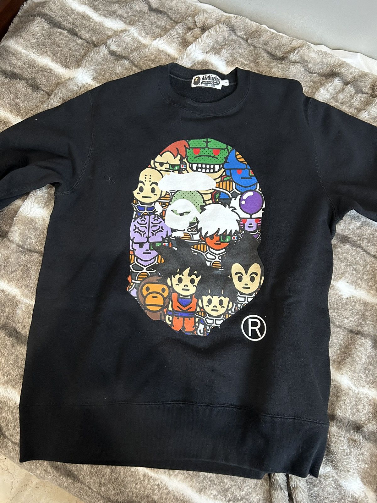Bape Bape x Dragon Ball Z Crewneck | Grailed