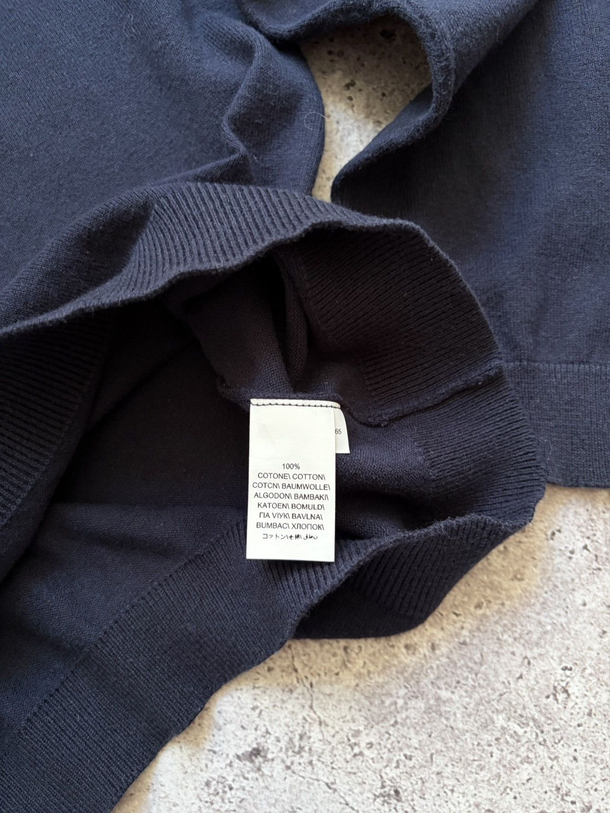 Brunello Cucinelli Brunello Cucinelli Dark Blue Sweater Size US M / EU 48-50 / 2 - 5 Thumbnail
