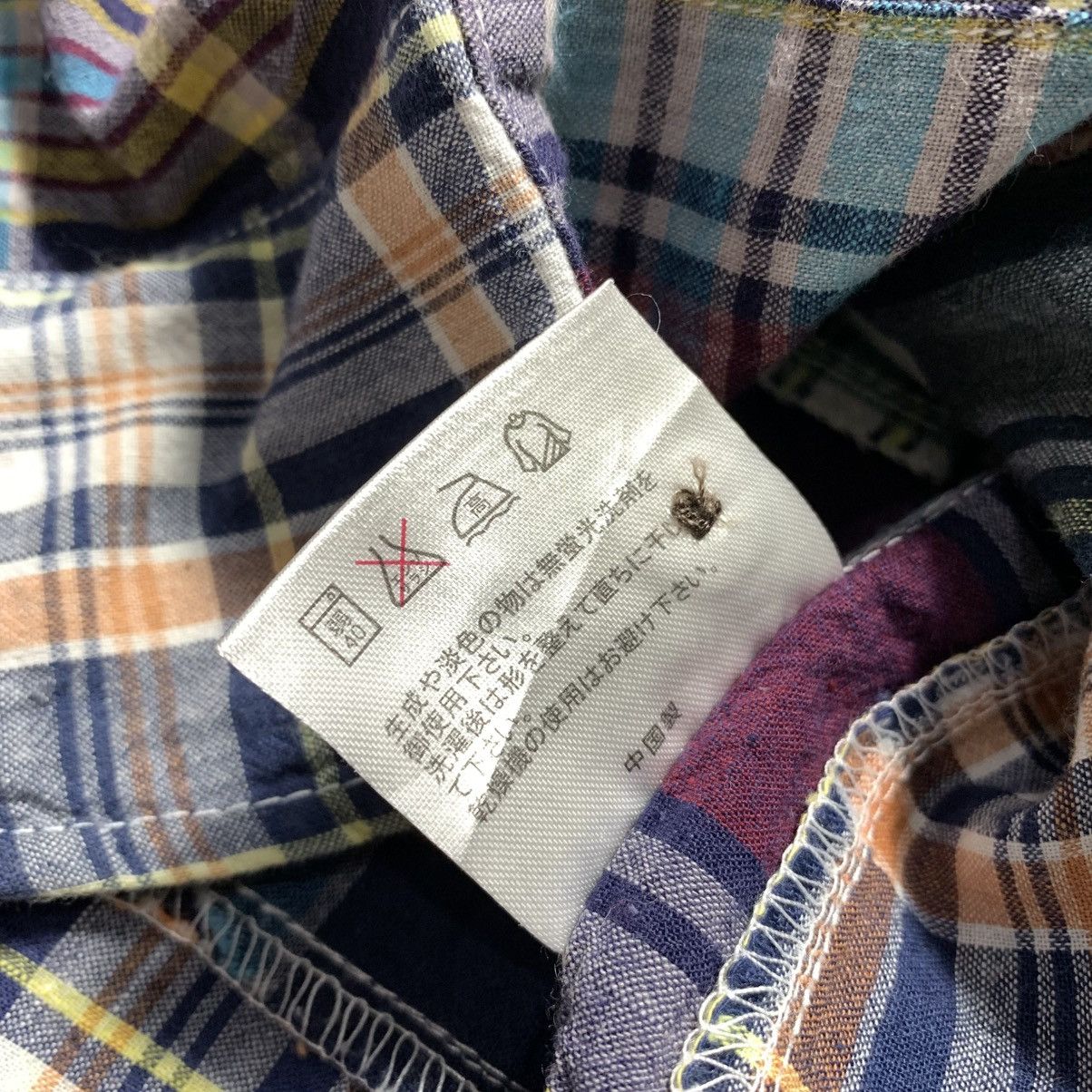 Vintage Thruxton Multi Plaid Patchwork Flannel Shirt Size US M / EU 48-50 / 2 - 8 Thumbnail