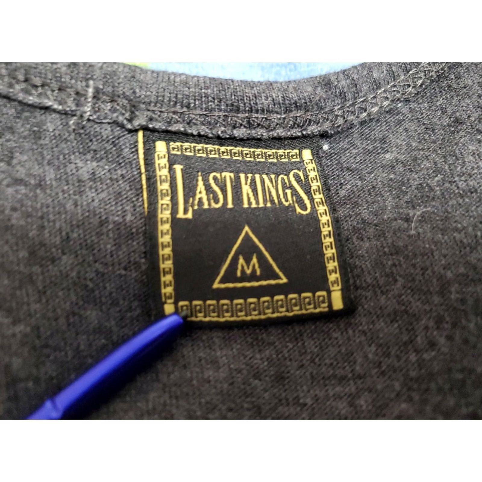 Last Kings VINTAGE Last Kings Tank Top Shirt Heathered Gray SZ M Made in the USA Men USA Graphic King Tut Tank Top Shirt Medium Gray Mens Size US M / EU 48-50 / 2 - 4 Thumbnail