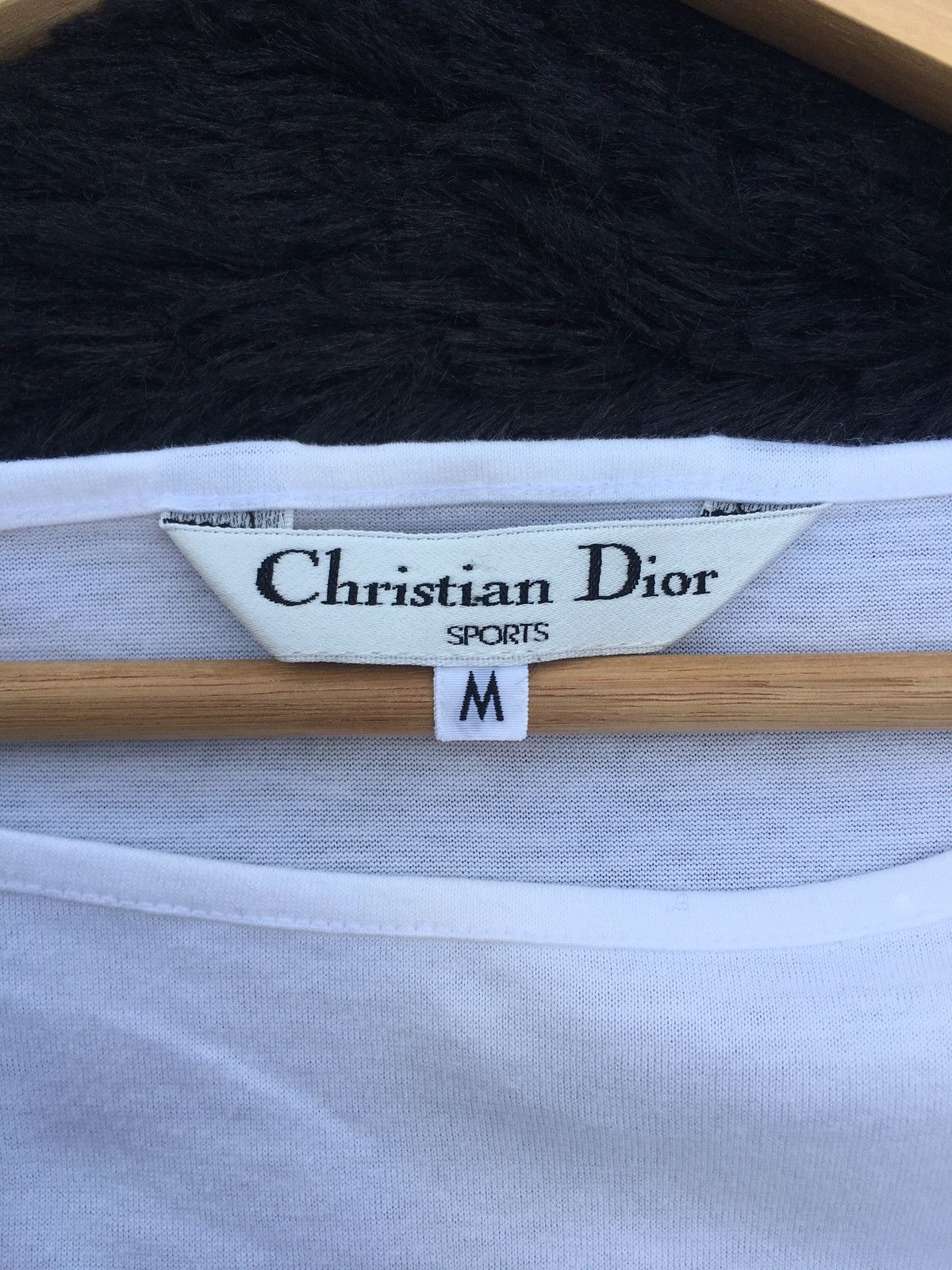 Christian Dior Monsieur Rare Vintage Christian Dior Sports Spellout Tshirt Size S / US 4 / IT 40 - 10 Thumbnail