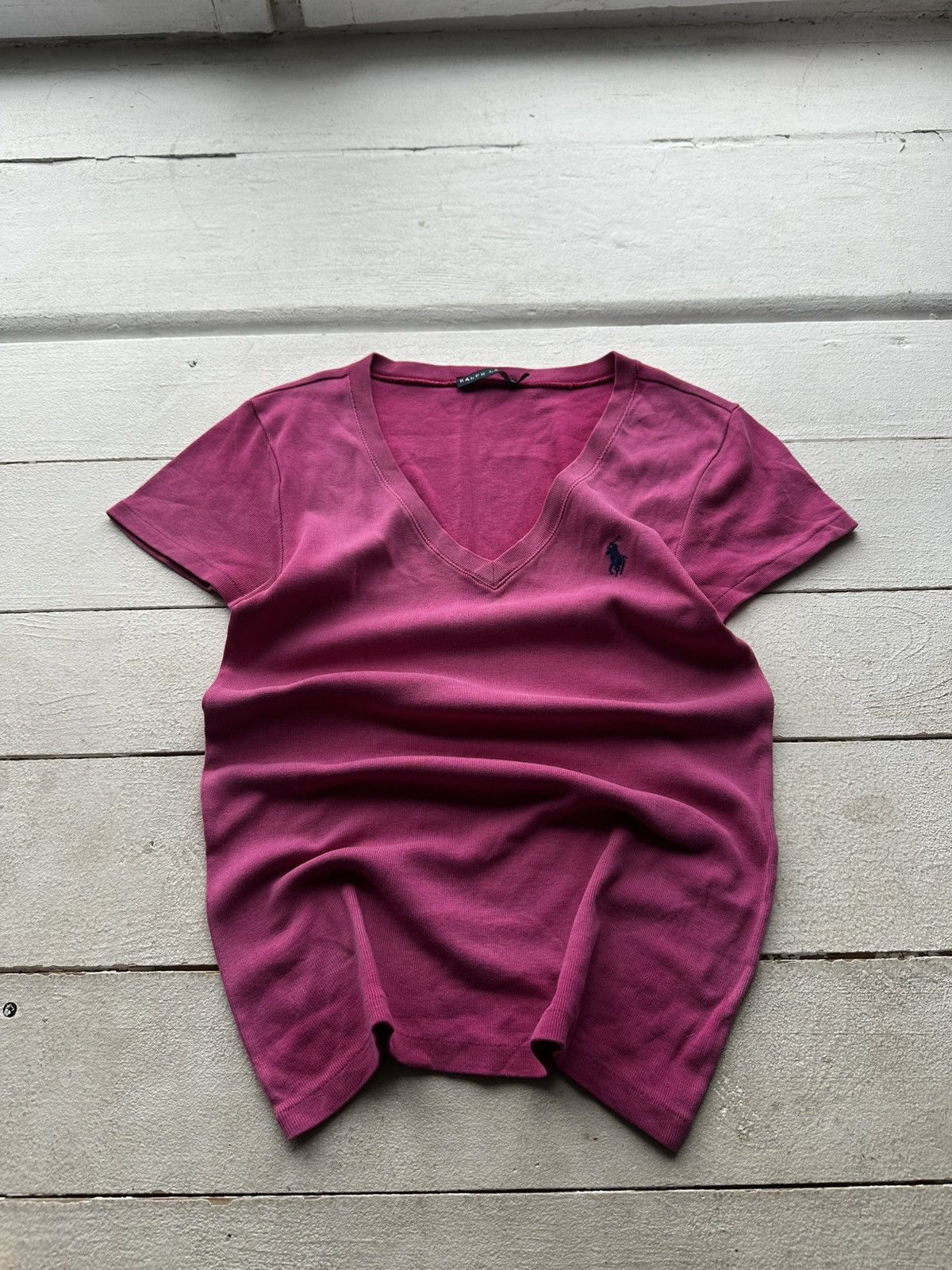 Polo Ralph Lauren 🚨Polo Ralph Lauren Tee T-shirt women luxury big logo Size M / US 6-8 / IT 42-44 - 1 Thumbnail