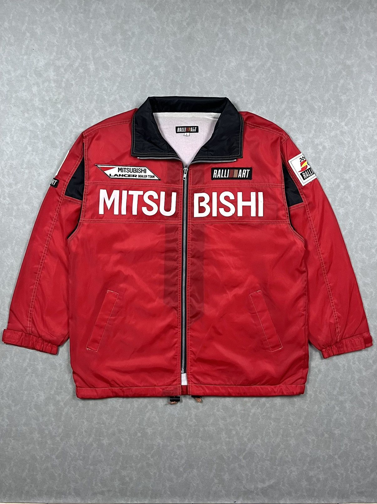 Japanese Brand 90s Mitsubishi Ralliart lancer team Size US L / EU 52-54 / 3 - 1 Thumbnail