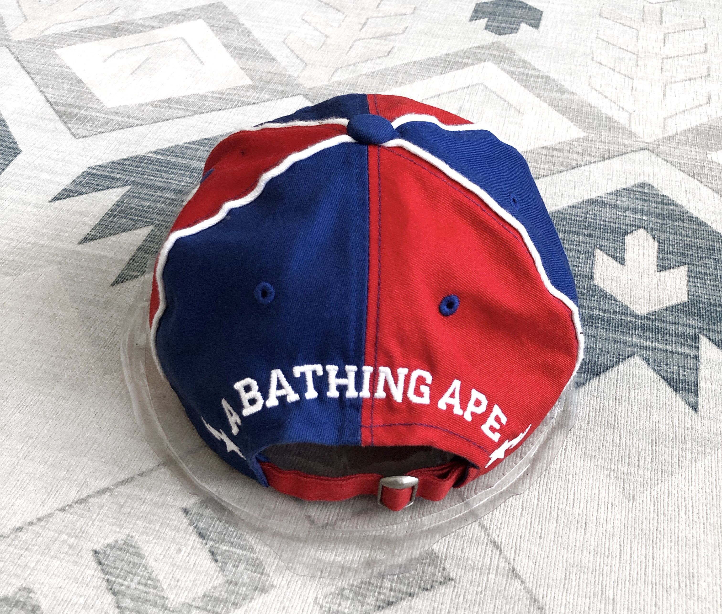 Bape RARE🔥SS17 BAPE PARIS STORE TRICOLOR PANEL HAT Size ONE SIZE - 2 Thumbnail
