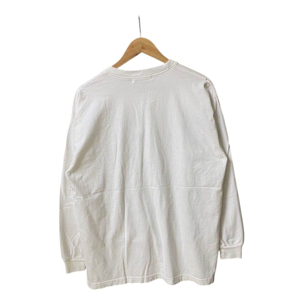 Vintage Vintage Men's Chocolate Tintin Long Sleeve T-Shirt Big Logo Size US L / EU 52-54 / 3 - 2 Thumbnail