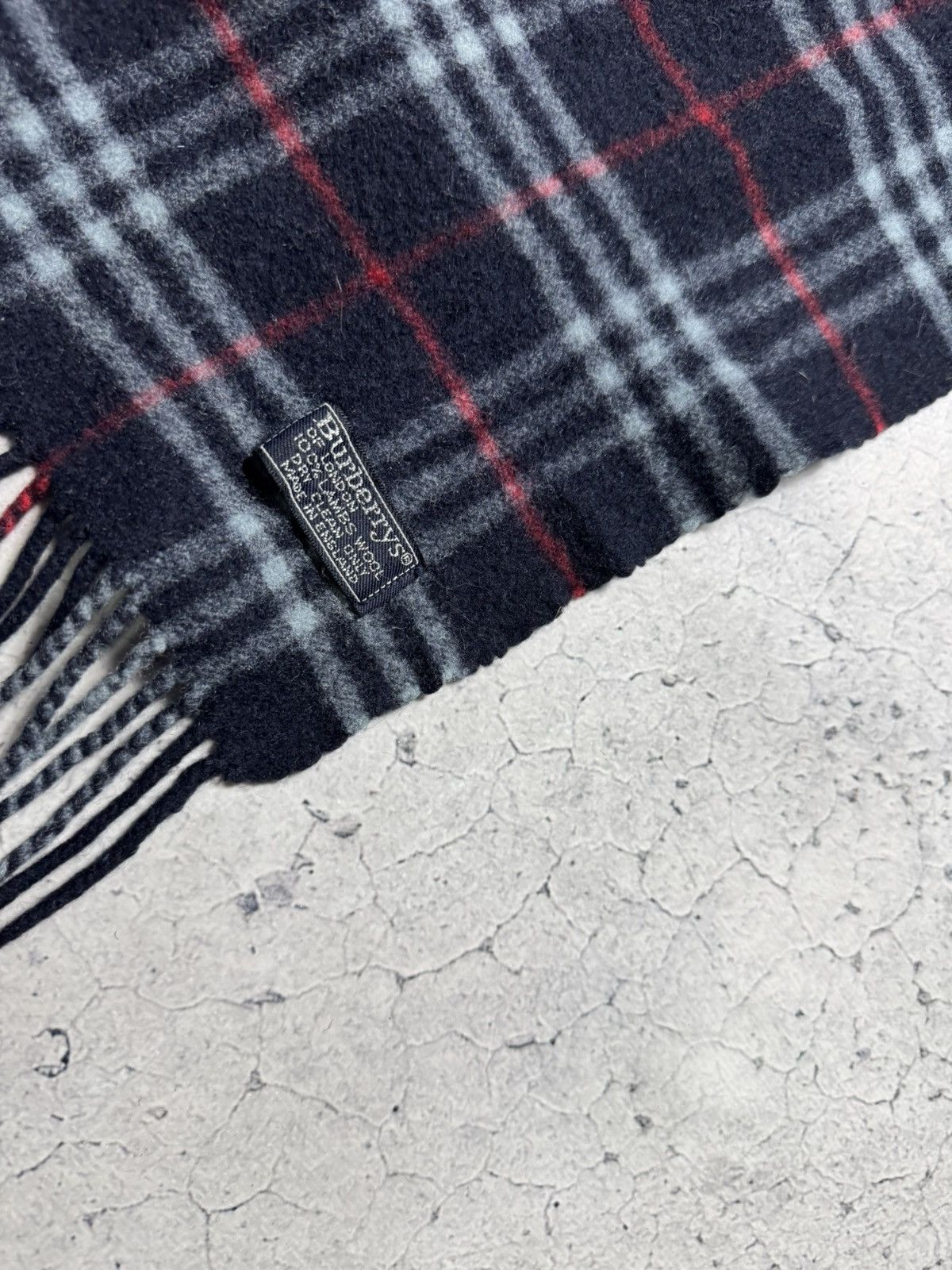 Burberry Burberrys London Vintage Nova Check Luxury Scarf Men’s Size ONE SIZE - 2 Thumbnail